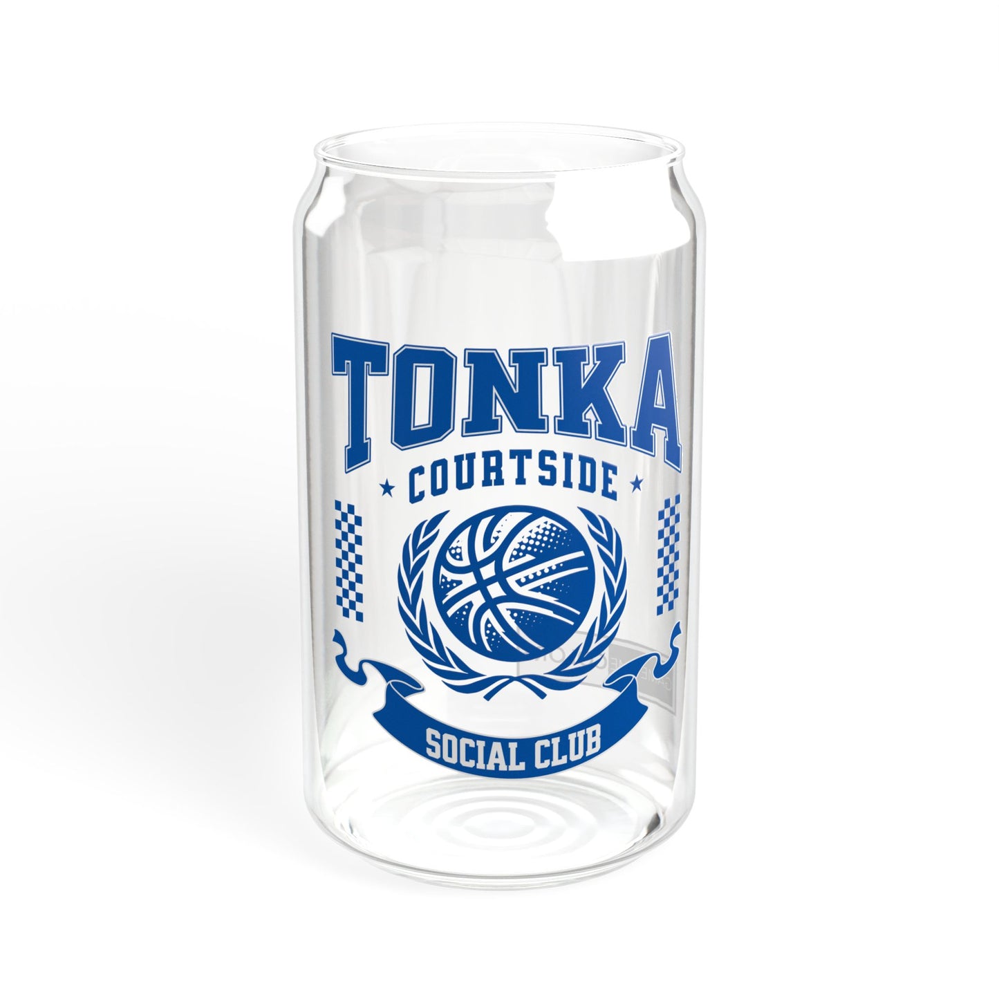 Tonka Courtside Social Club Sipper Glass, 16oz