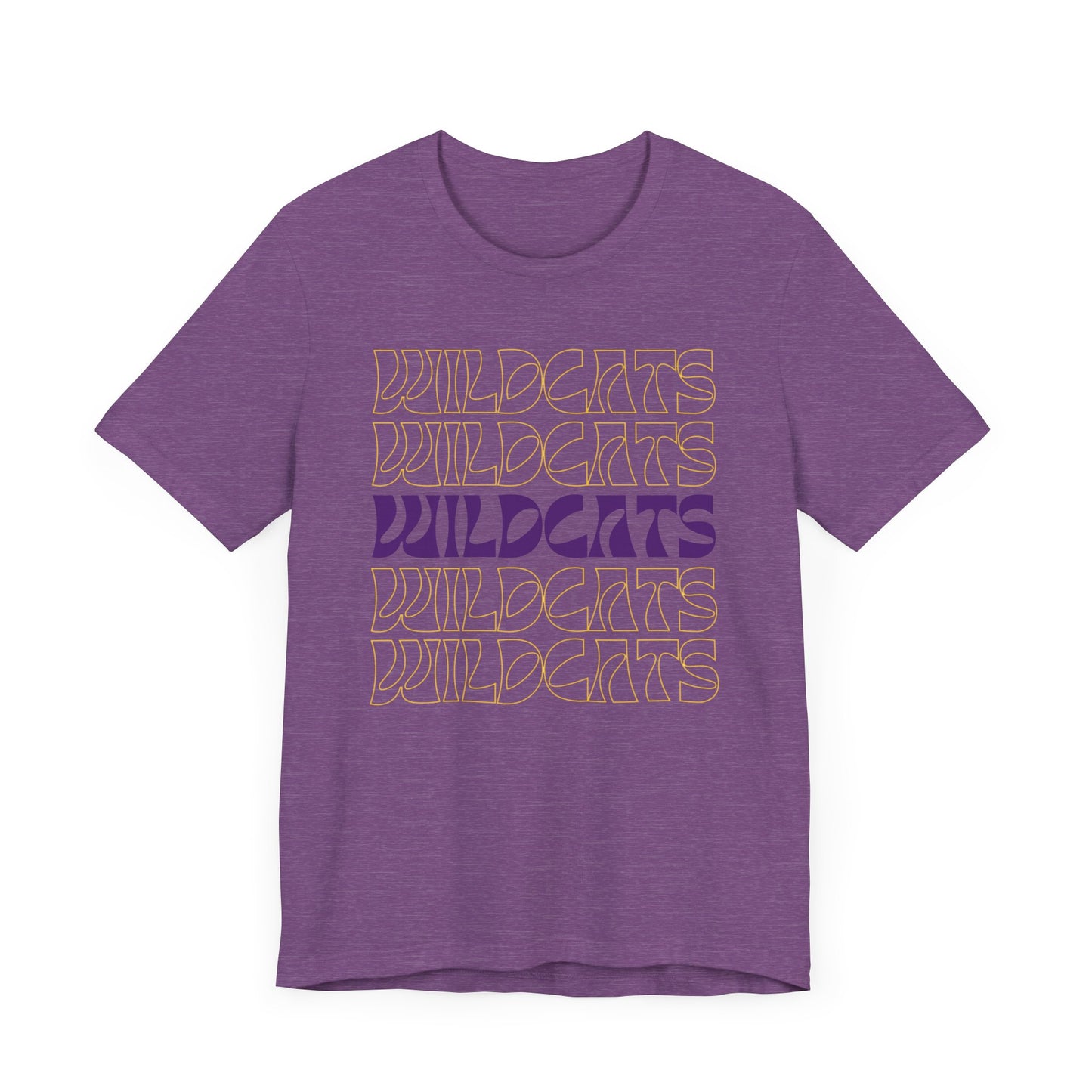 Wildcats 5up Unisex Jersey Short Sleeve Tee - Multiple Colors