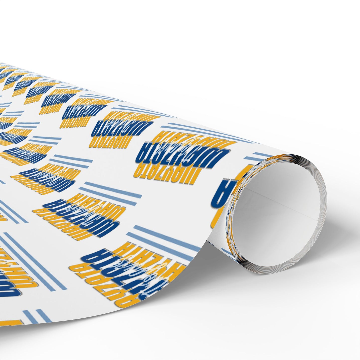 Wayzata Trojans Wrapping Paper - White