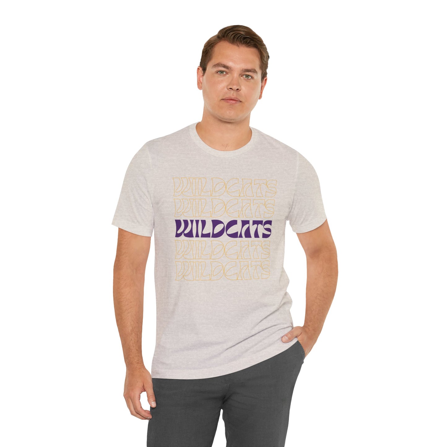 Wildcats 5up Unisex Jersey Short Sleeve Tee - Multiple Colors