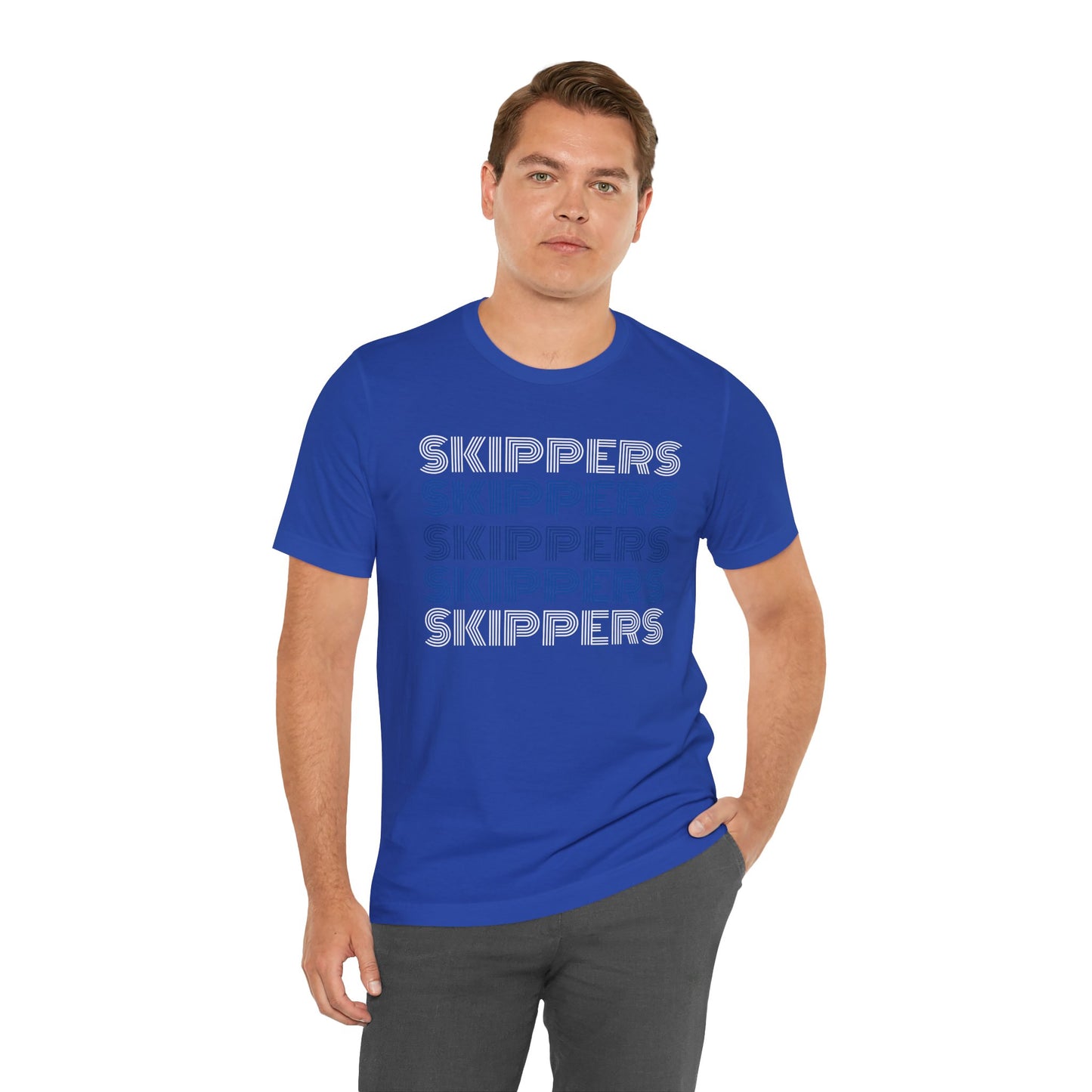 Skippers 5x Line Unisex Jersey Short Sleeve Tee - Multiple Colors