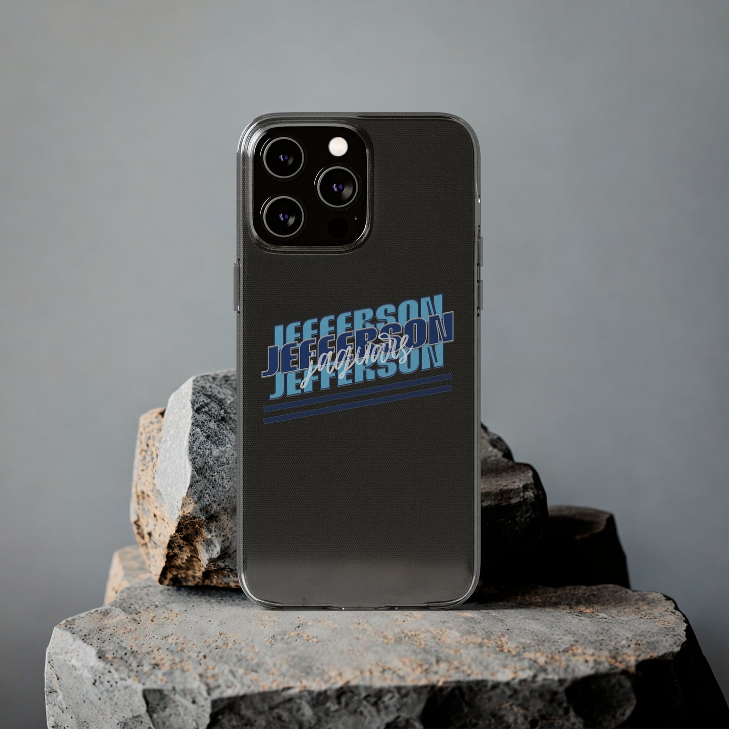 Jefferson Clear Soft Phone Case