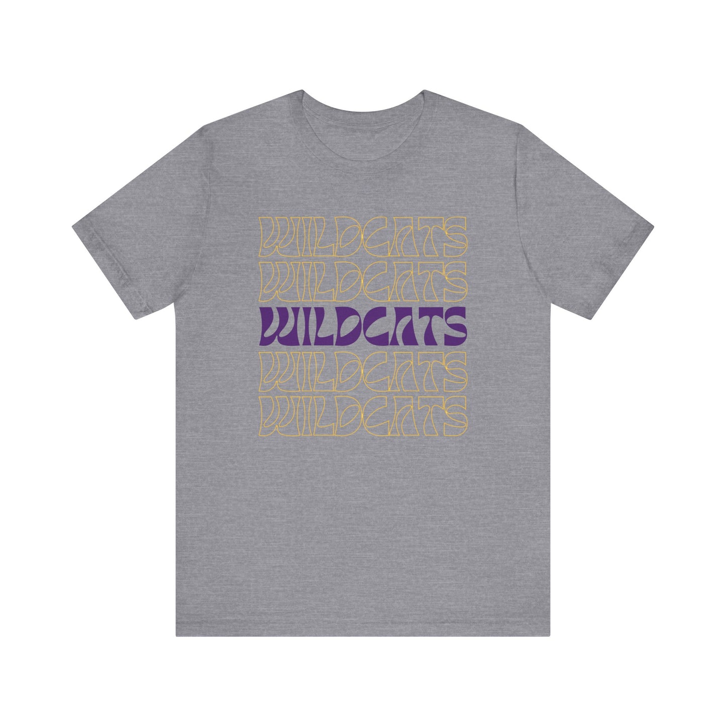 Wildcats 5up Unisex Jersey Short Sleeve Tee - Multiple Colors