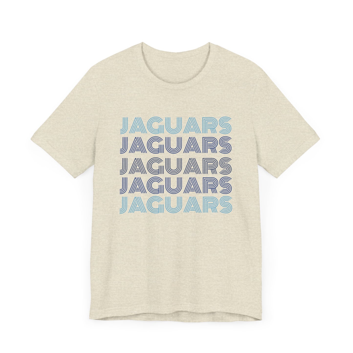 Jaguars 5x Line Unisex Jersey Short Sleeve Tee - Multiple Colors