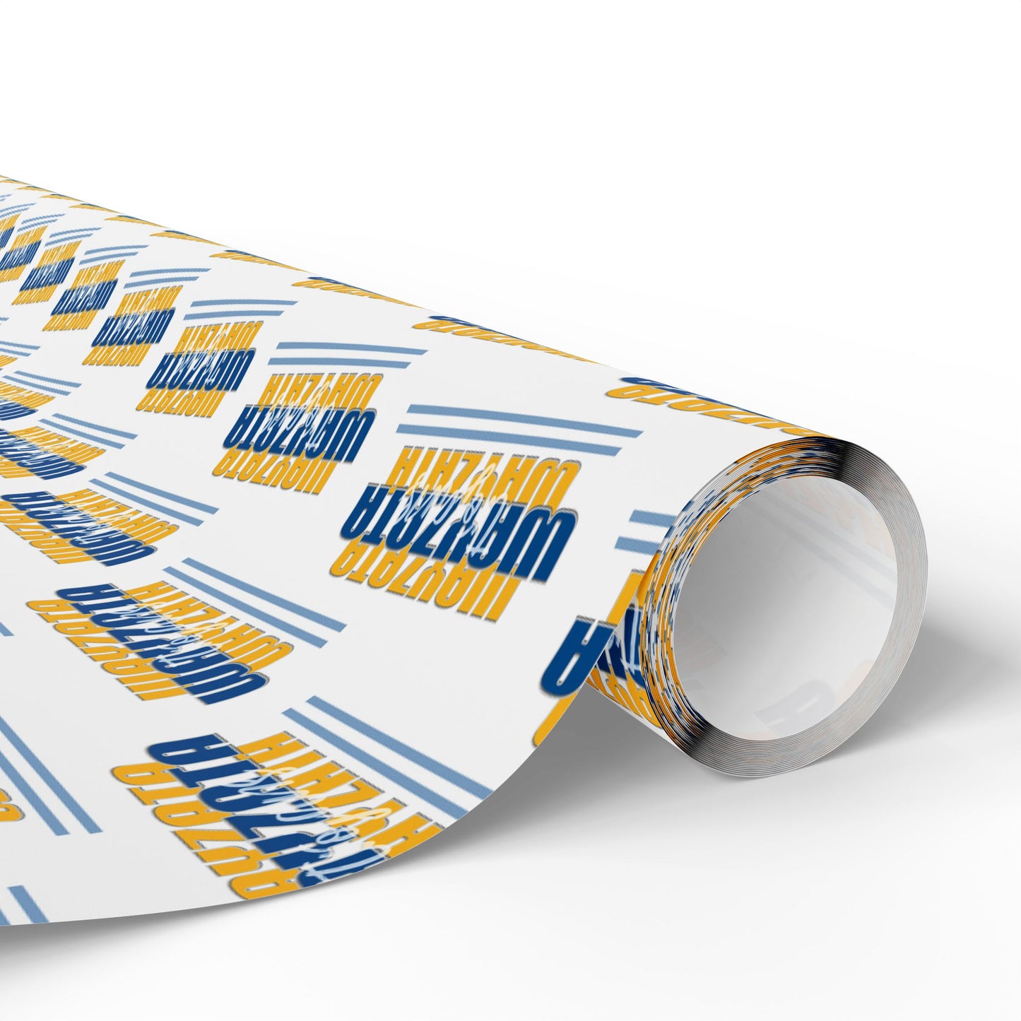 Wayzata Trojans Wrapping Paper - White