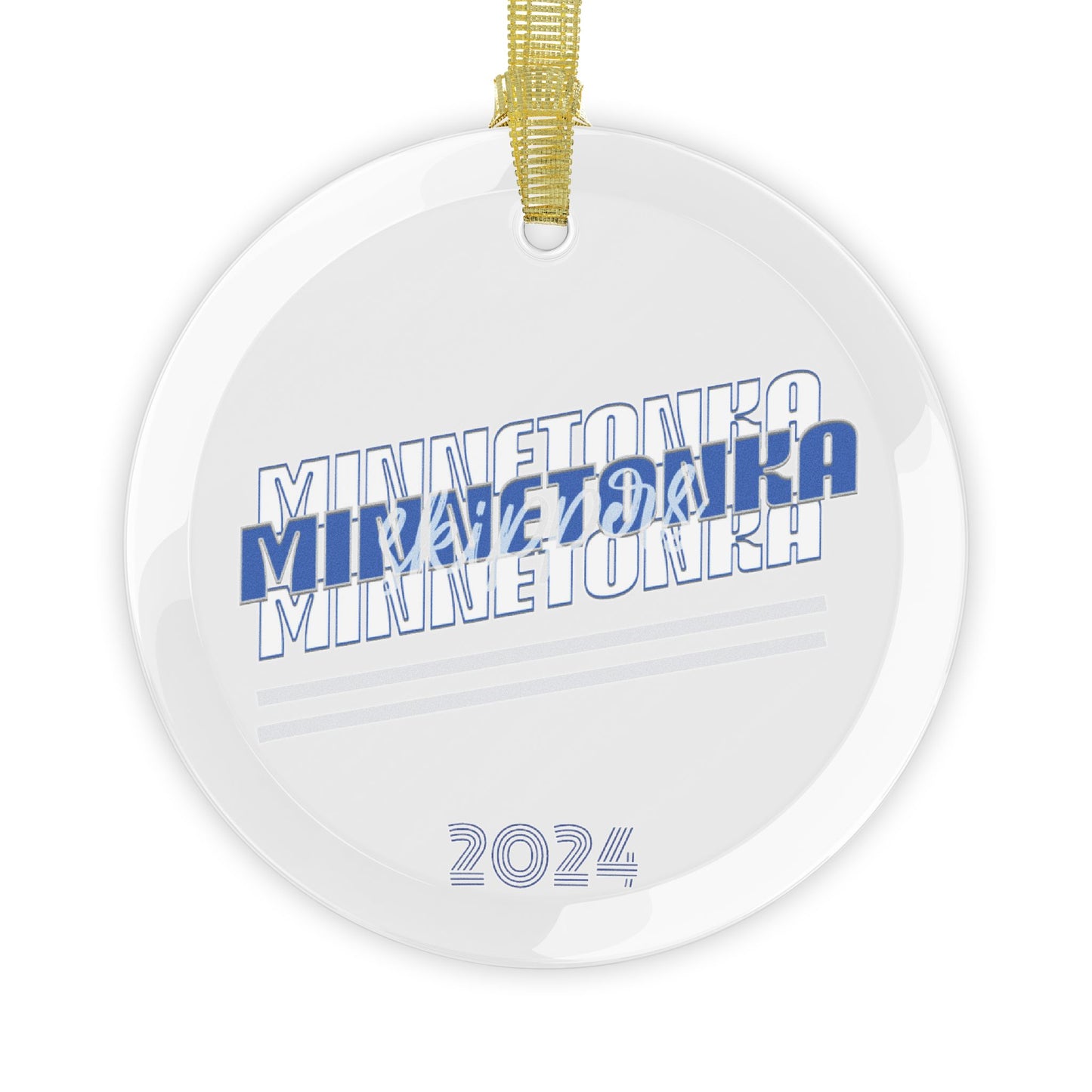 Minnetonka Glass Ornament - 2024