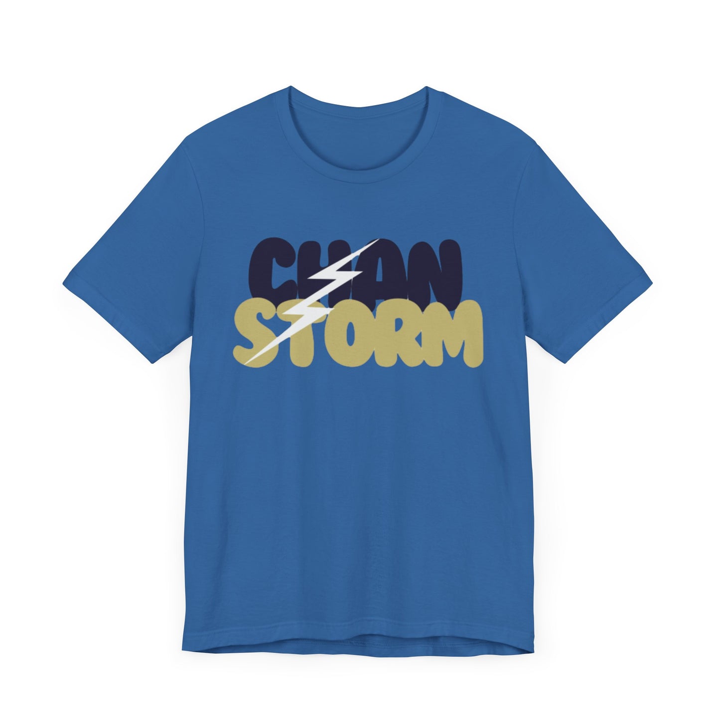 Chan Storm Bubble Letters Unisex Jersey Short Sleeve Tee - Multiple Colors