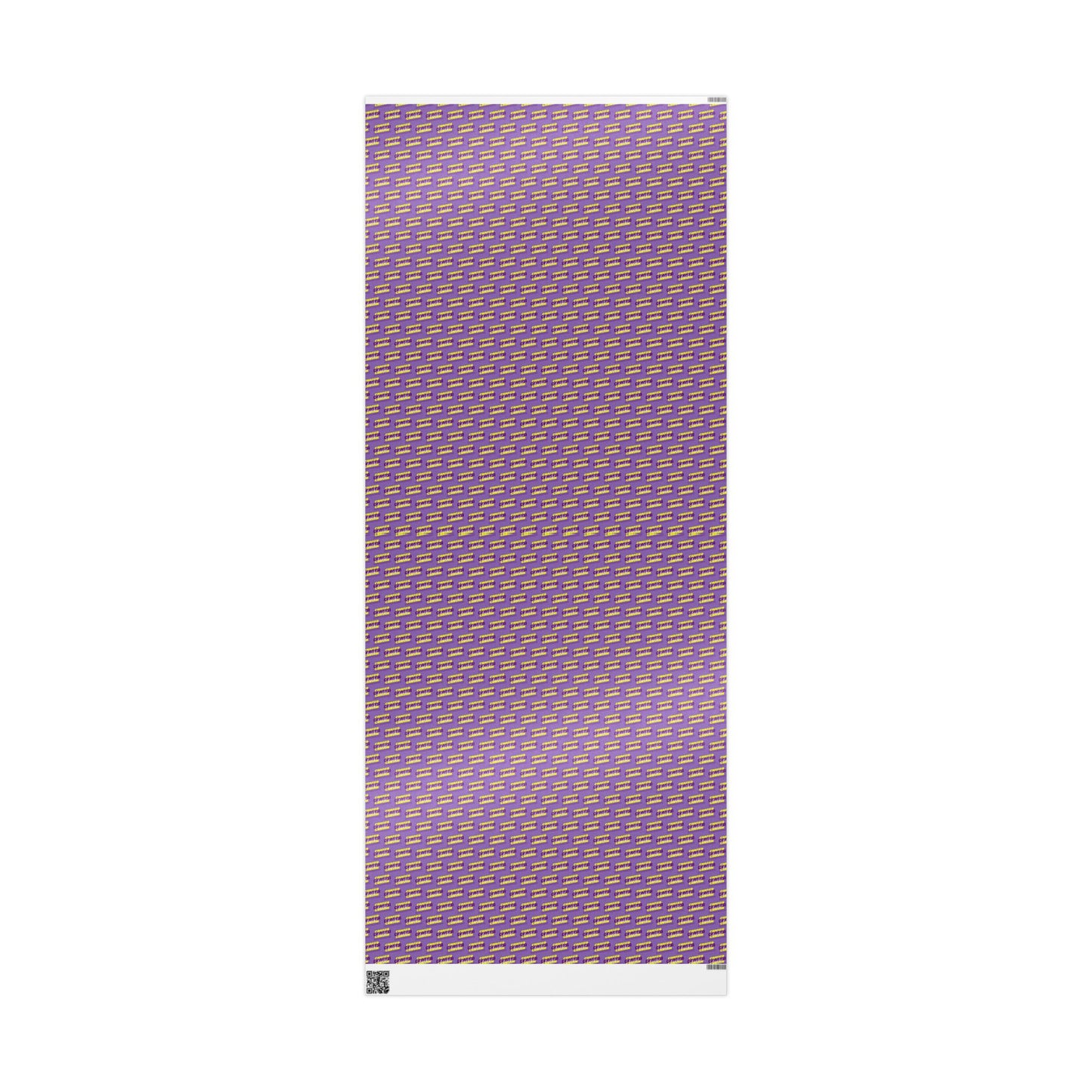 Chaska Hawks Wrapping Paper - Purple