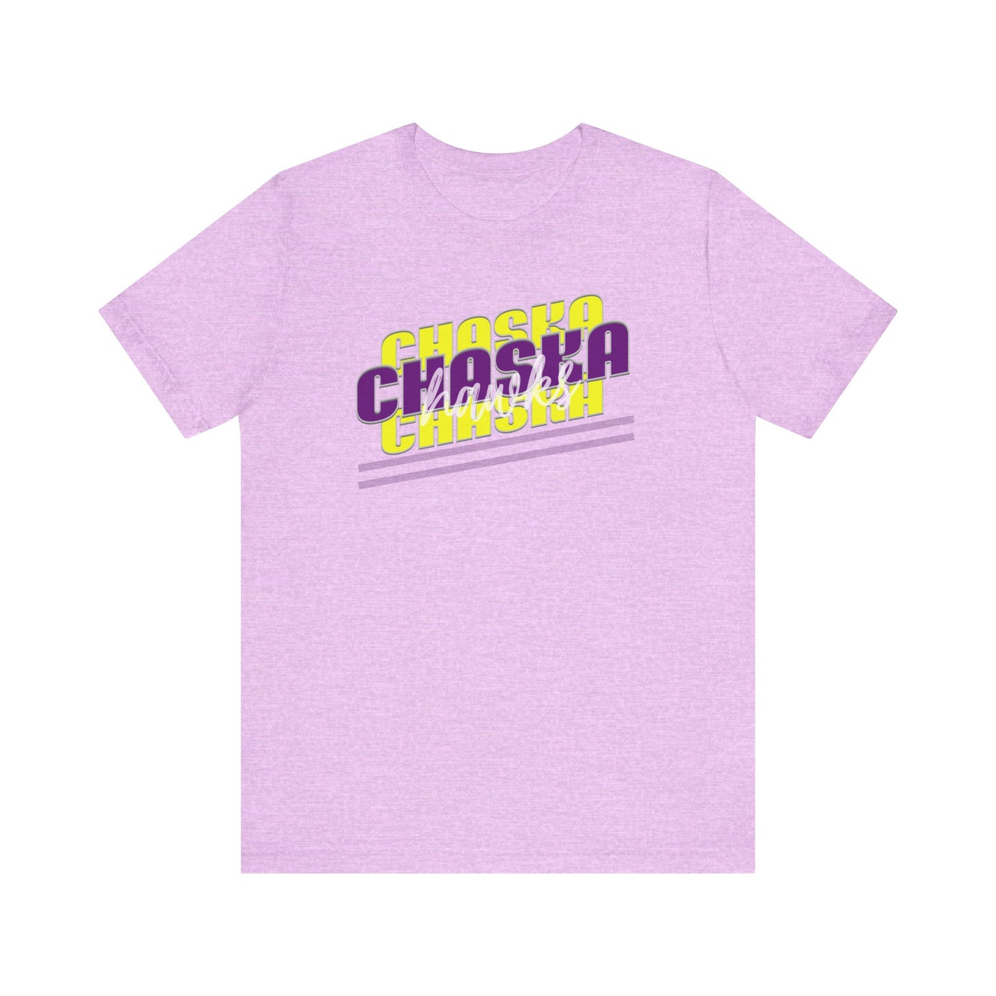 Chaska Hawks Unisex Jersey Short Sleeve Tee - Multiple Colors