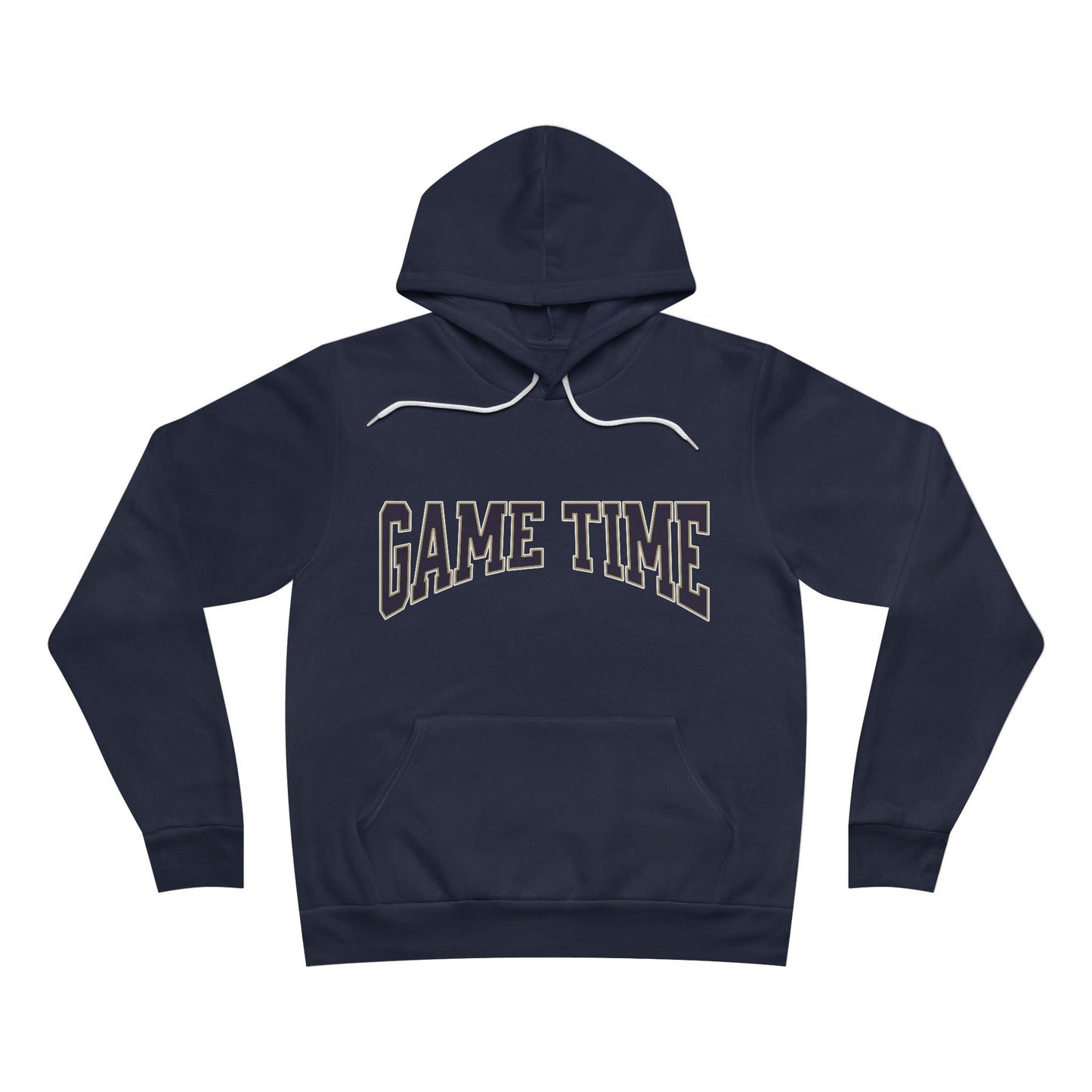 Gametime Navy on Navy Unisex Sponge Fleece Pullover Hoodie