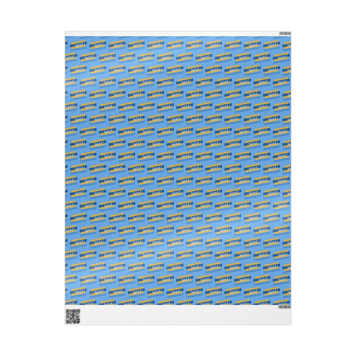 Wayzata Trojans Wrapping Paper - Light Blue