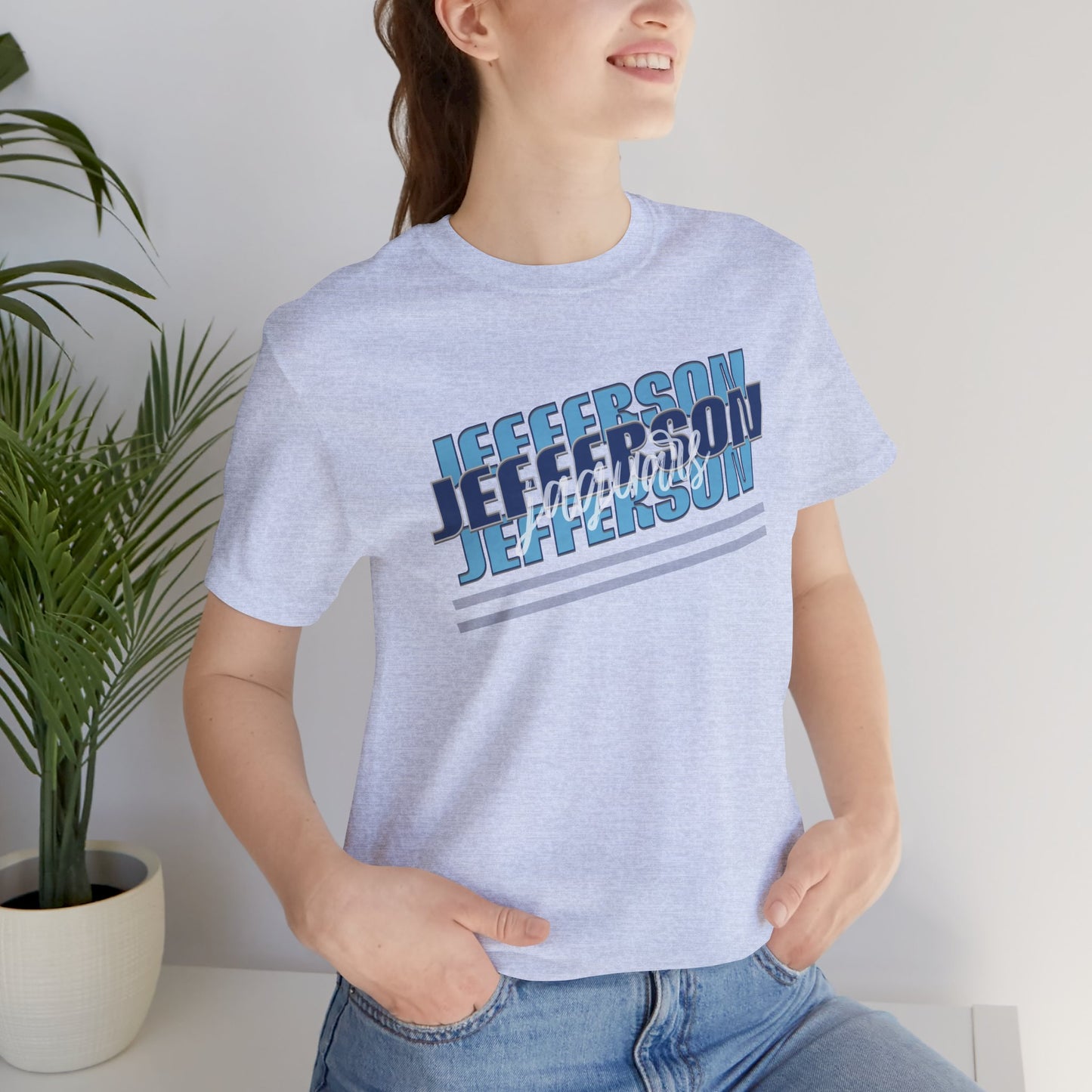 Jefferson Jaguars Unisex Jersey Short Sleeve Tee - Multiple Colors