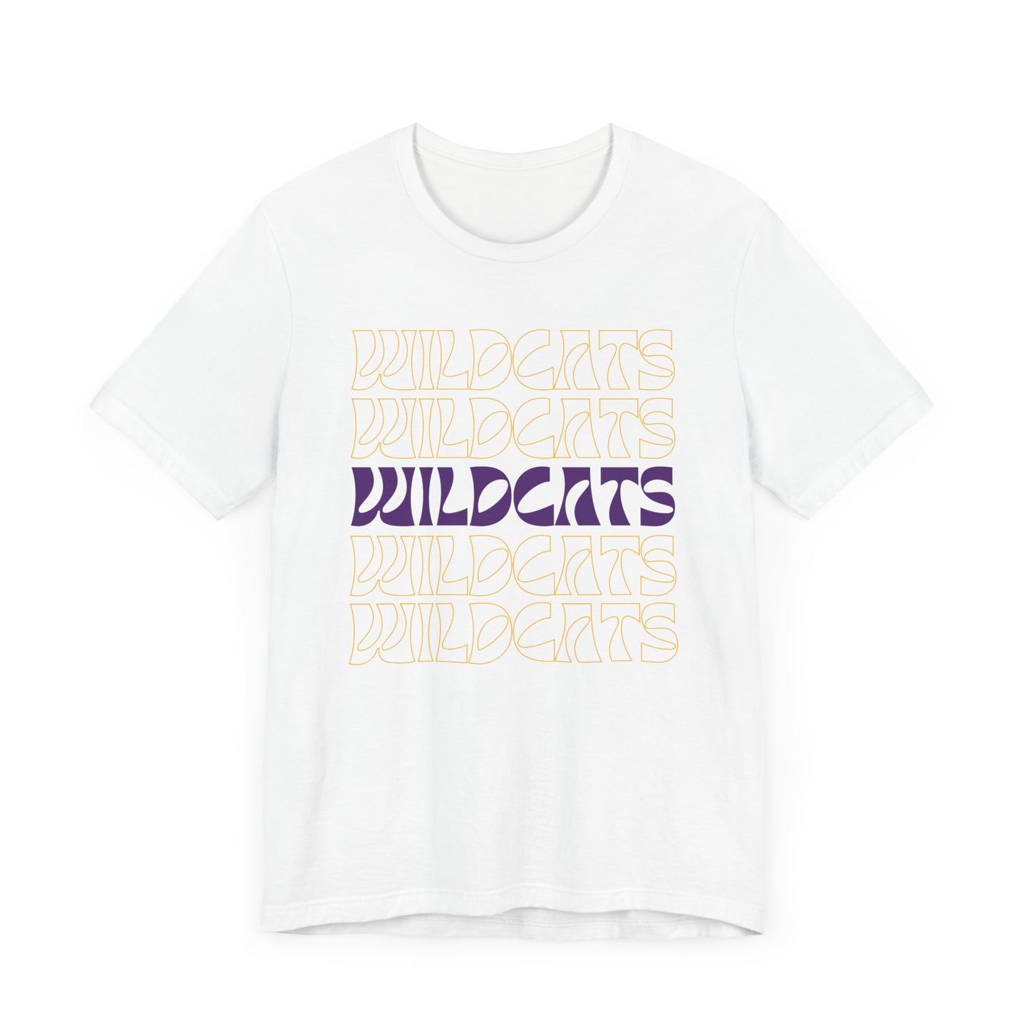 Wildcats 5up Unisex Jersey Short Sleeve Tee - Multiple Colors