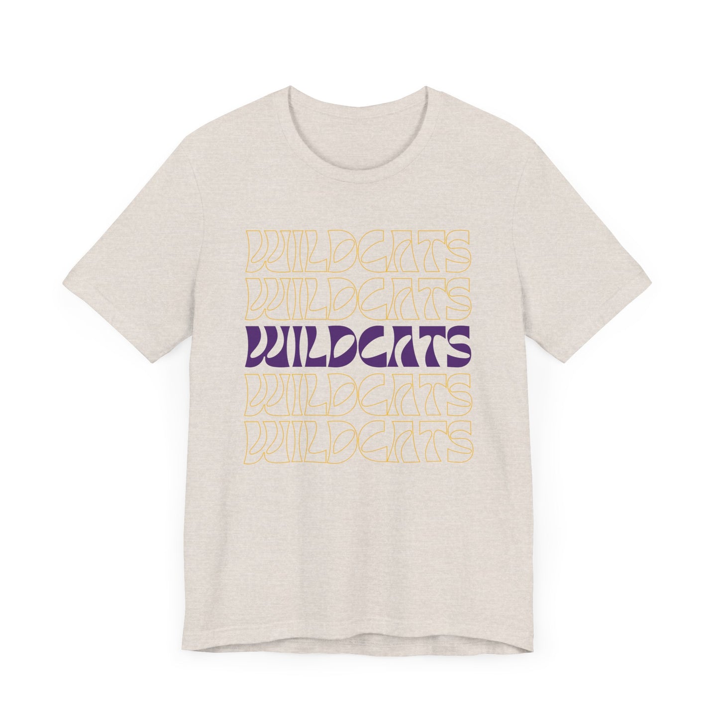 Wildcats 5up Unisex Jersey Short Sleeve Tee - Multiple Colors