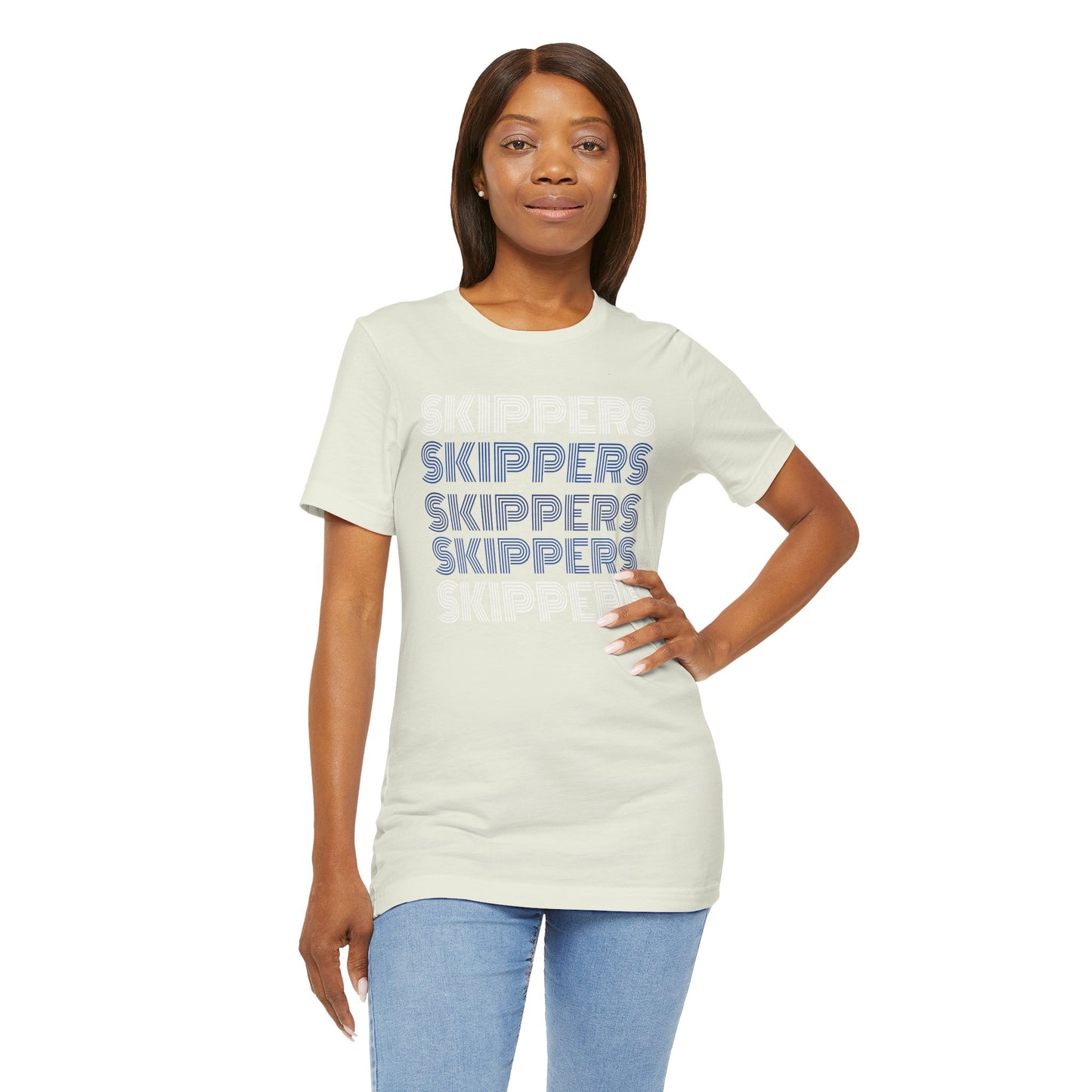 Skippers 5x Line Unisex Jersey Short Sleeve Tee - Multiple Colors