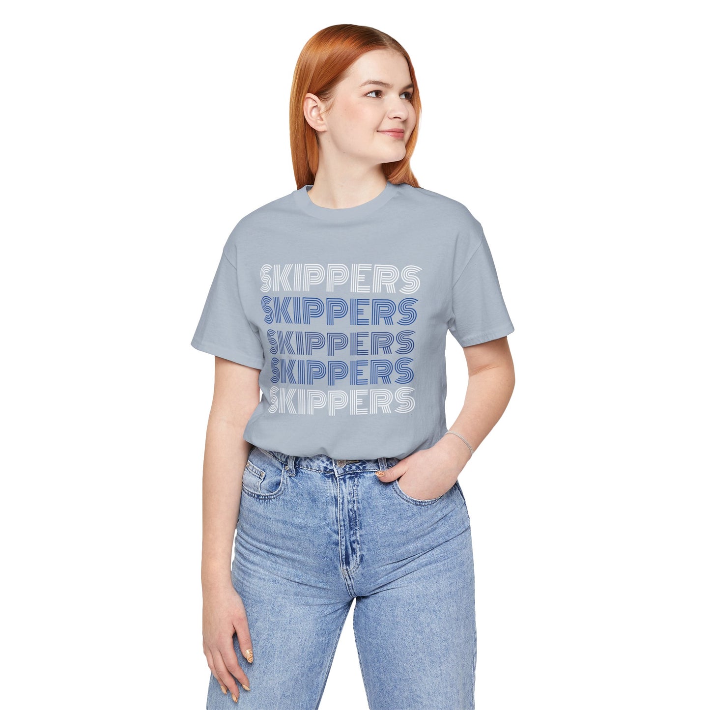 Skippers 5x Line Unisex Jersey Short Sleeve Tee - Multiple Colors