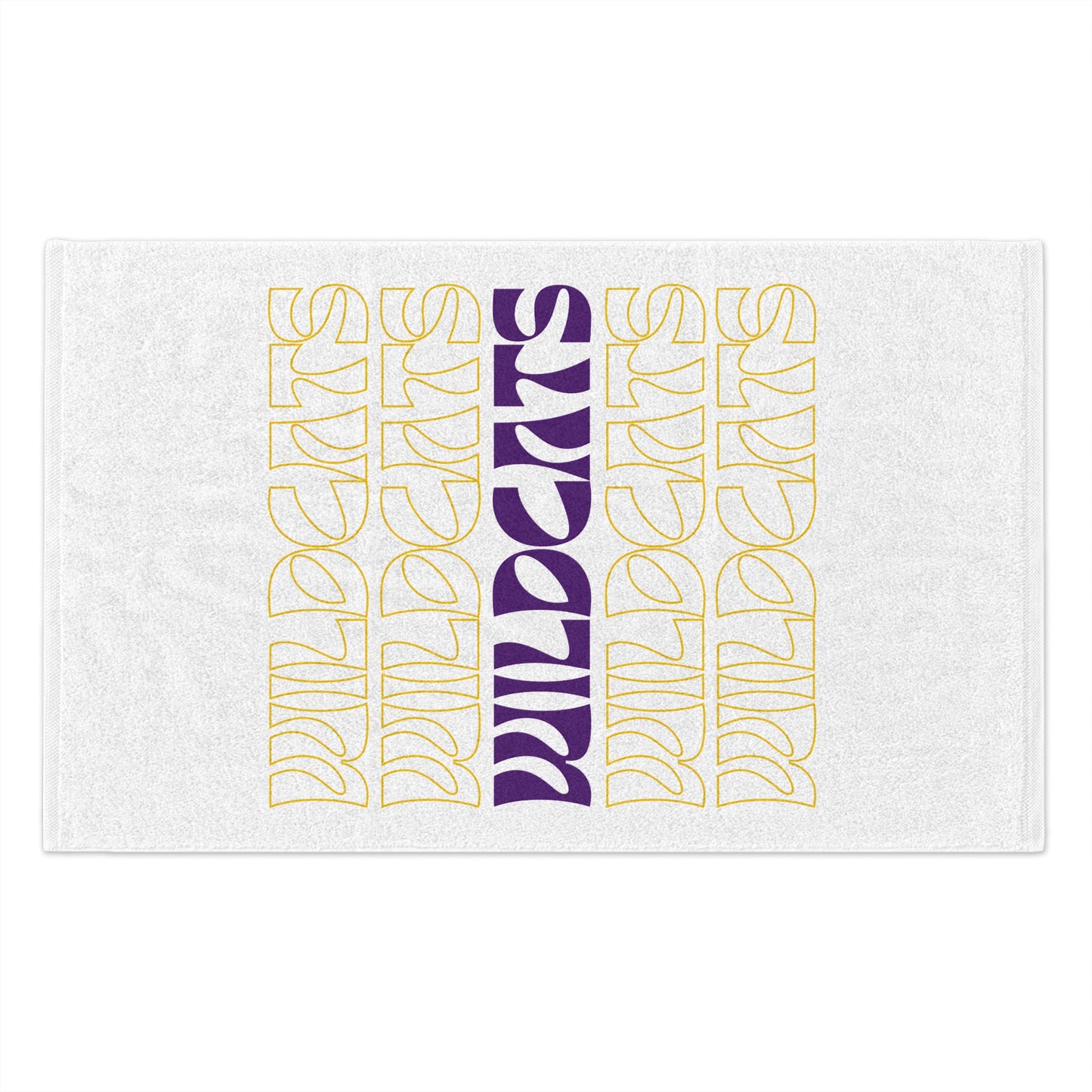 Waconia Wildcats White Rally Towel, 11x18