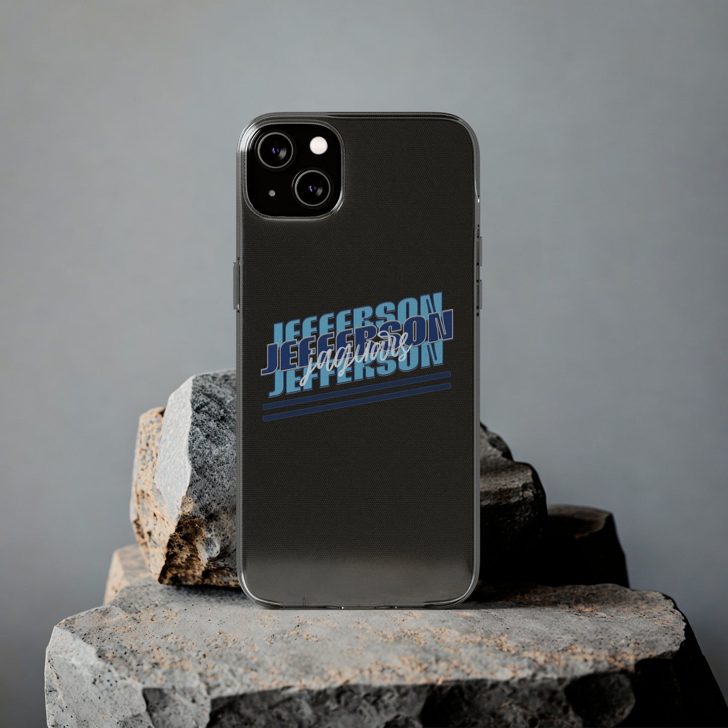 Jefferson Clear Soft Phone Case