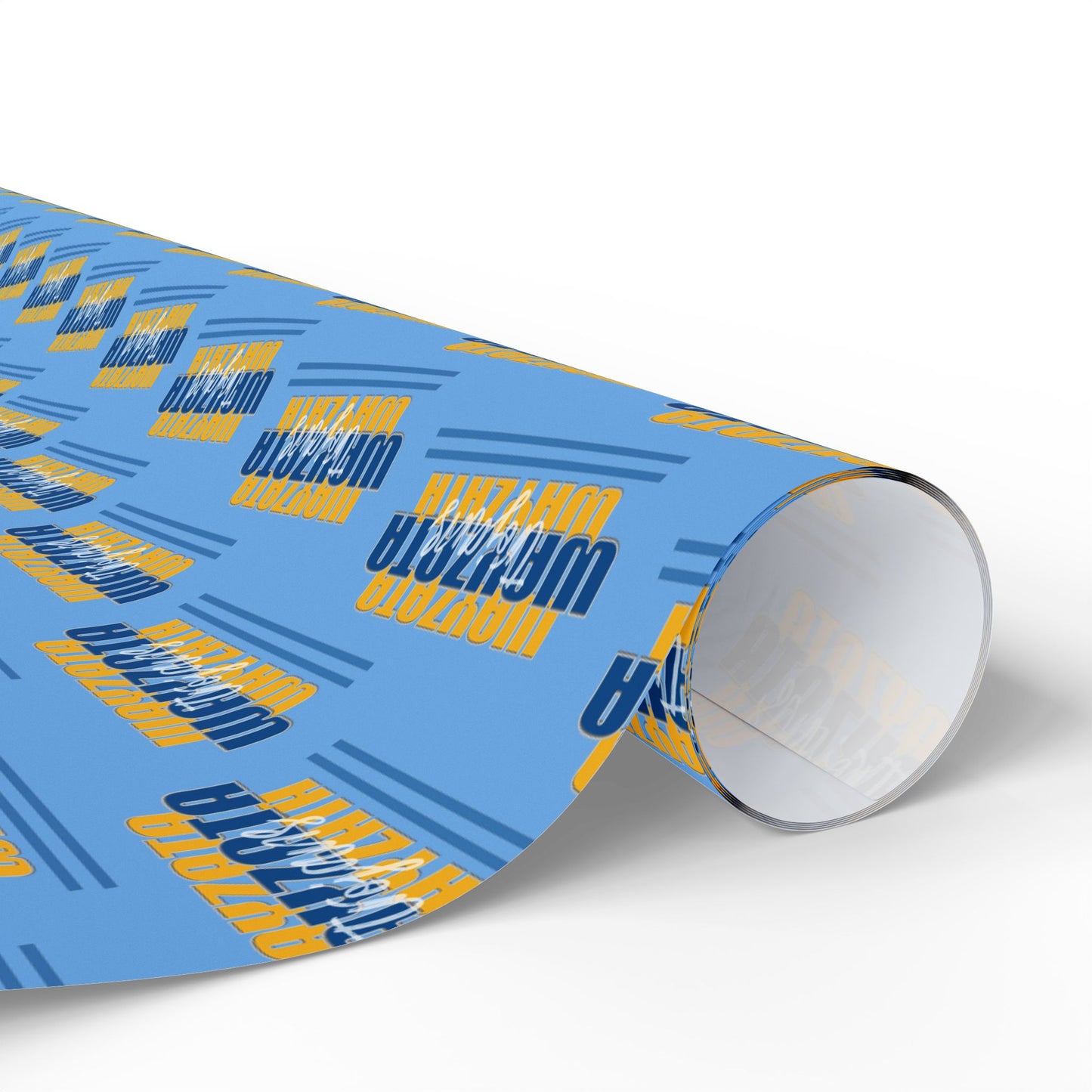 Wayzata Trojans Wrapping Paper - Light Blue