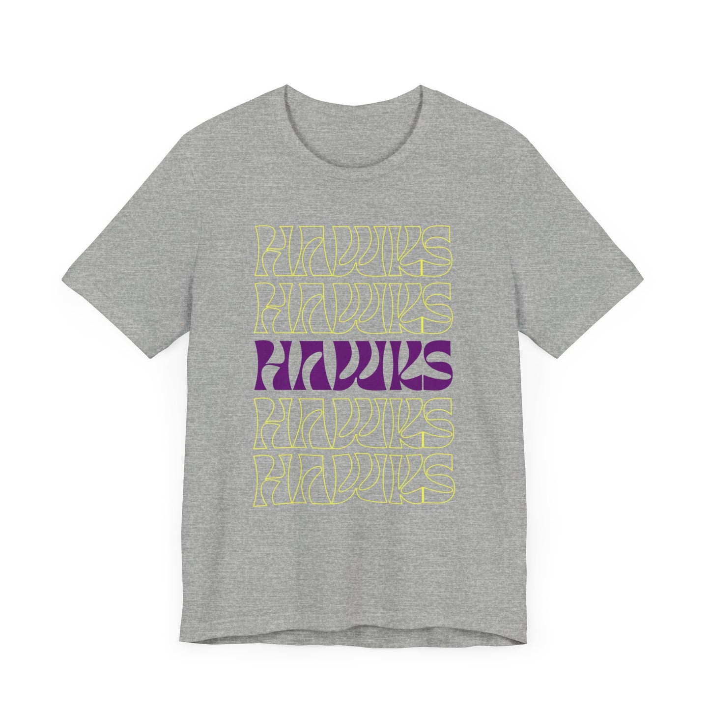 Hawks 5up Unisex Jersey Short Sleeve Tee - Multiple Colors