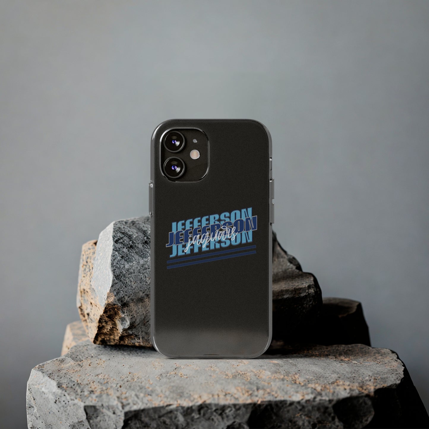 Jefferson Clear Soft Phone Case