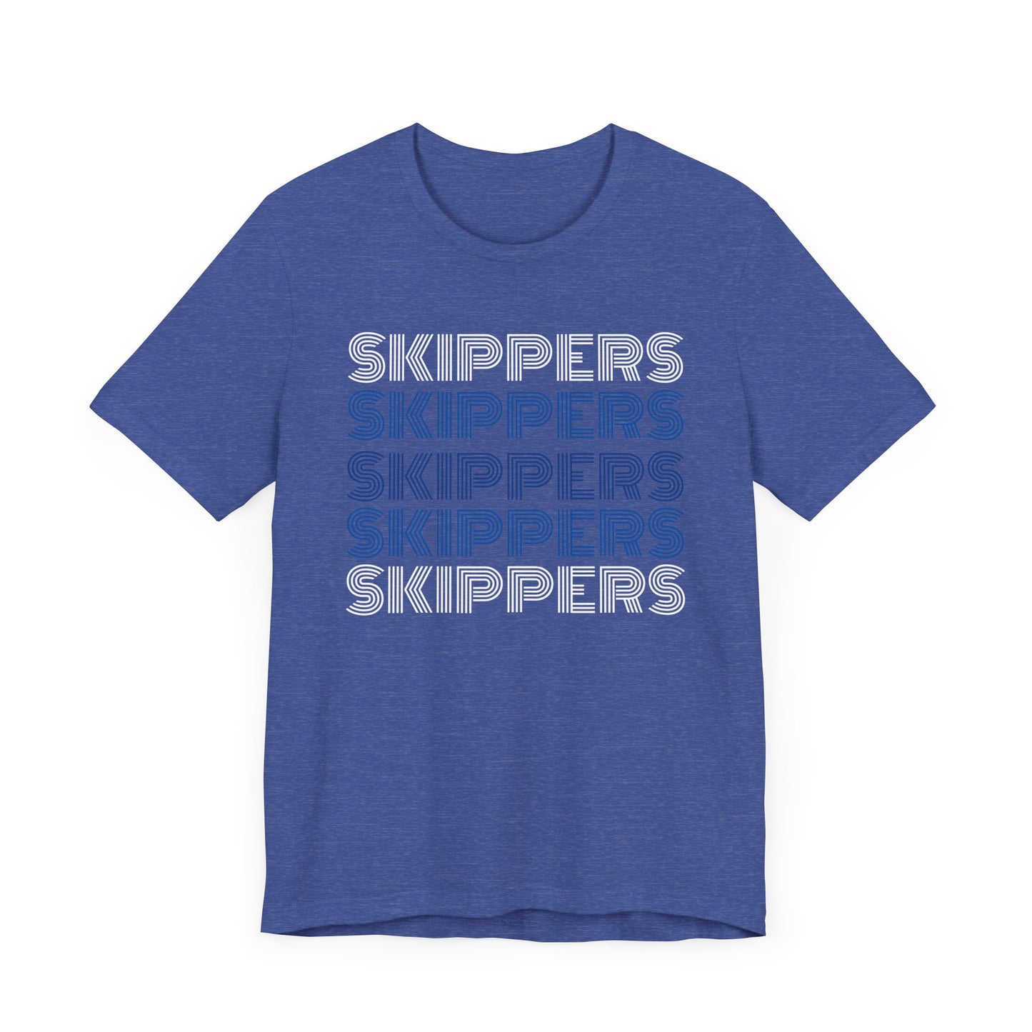 Skippers 5x Line Unisex Jersey Short Sleeve Tee - Multiple Colors