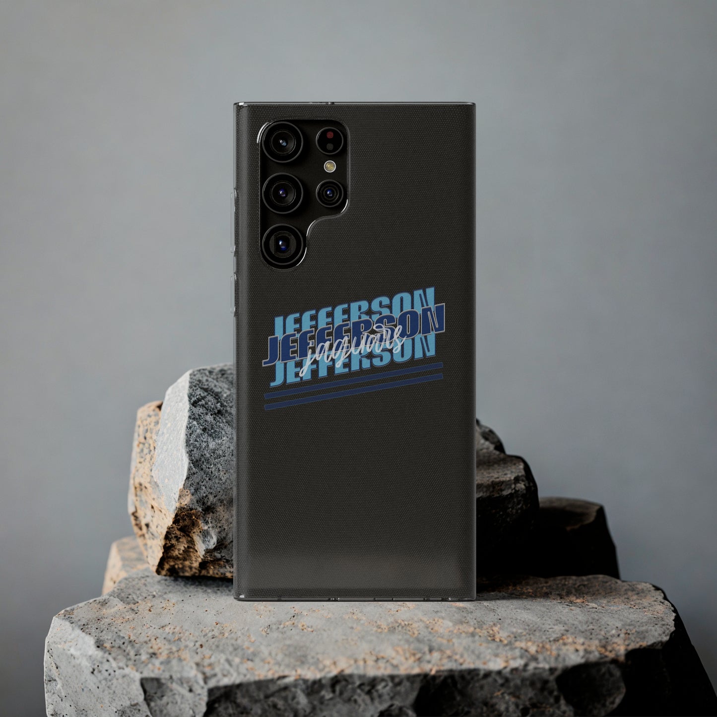 Jefferson Clear Soft Phone Case