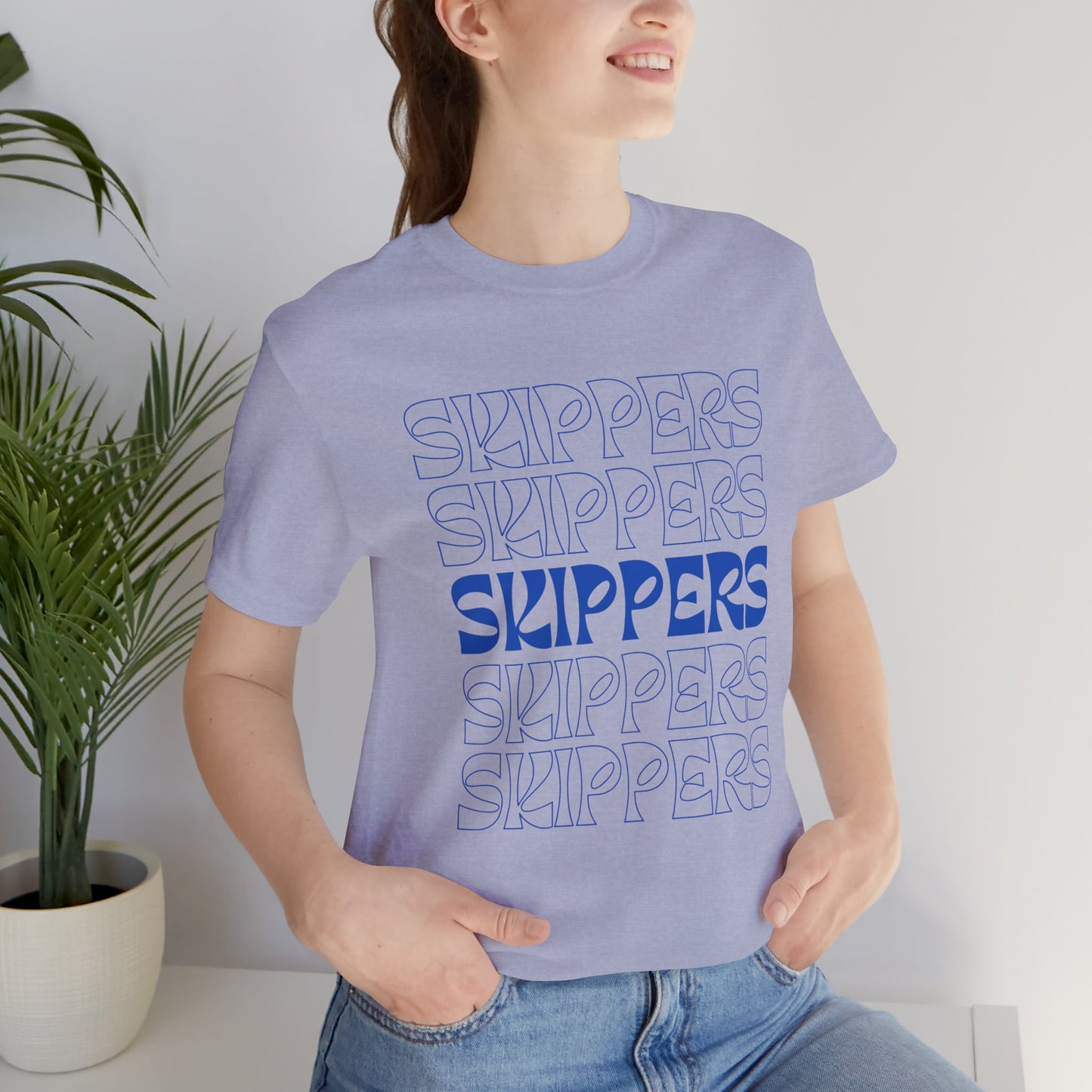 Skippers 5up Unisex Jersey Short Sleeve Tee - Multiple Colors