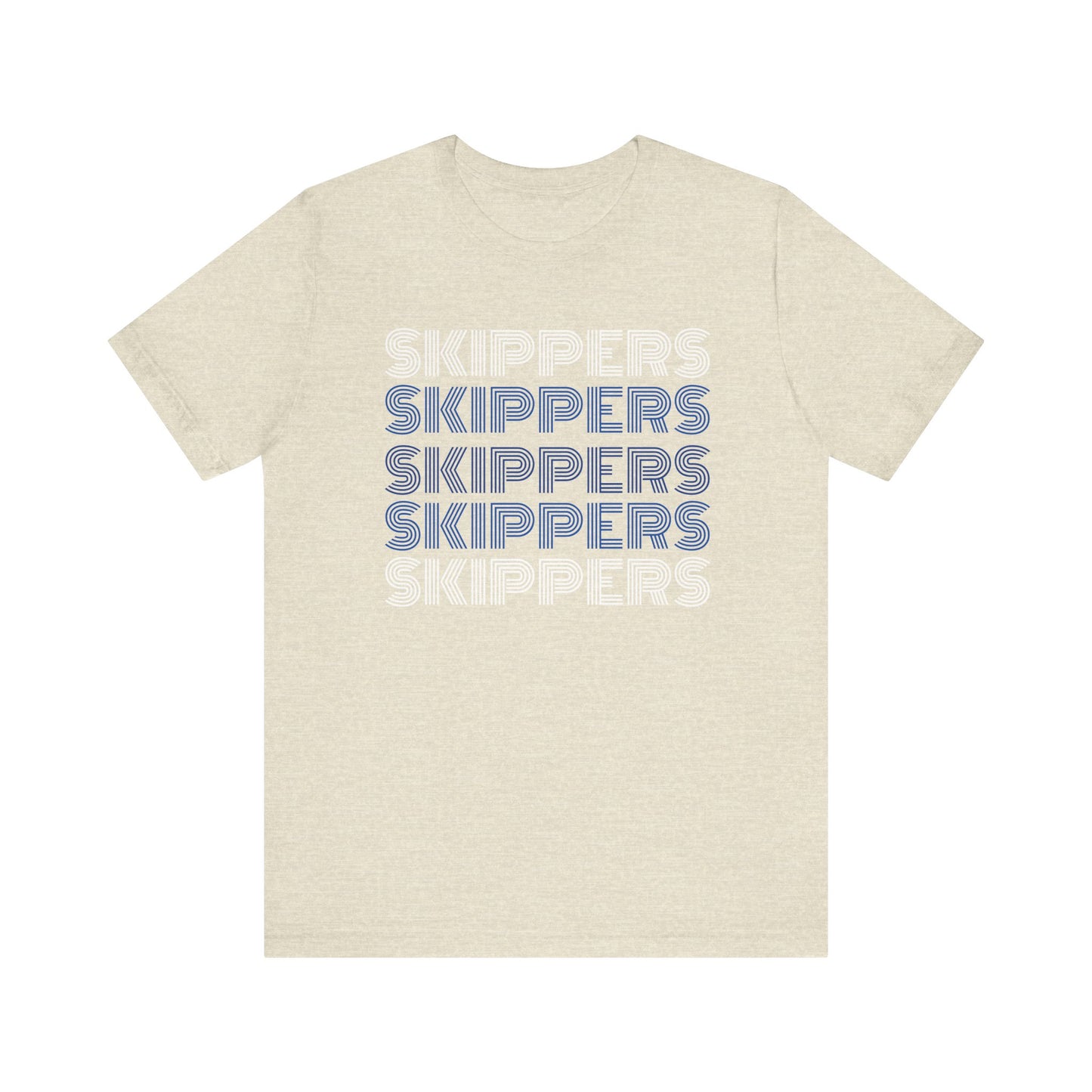 Skippers 5x Line Unisex Jersey Short Sleeve Tee - Multiple Colors