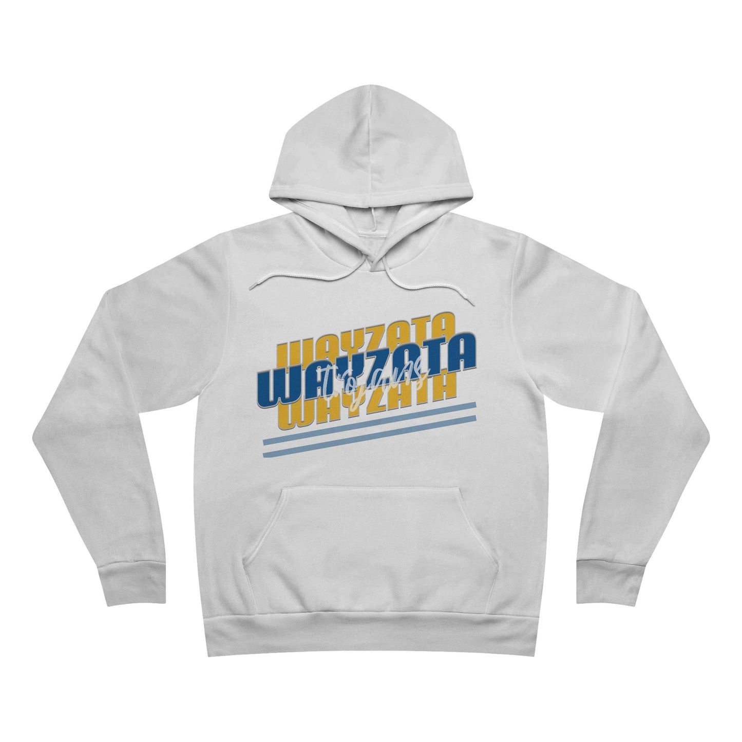 Wayzata Trojans 3up Unisex Sponge Fleece Pullover Hoodie