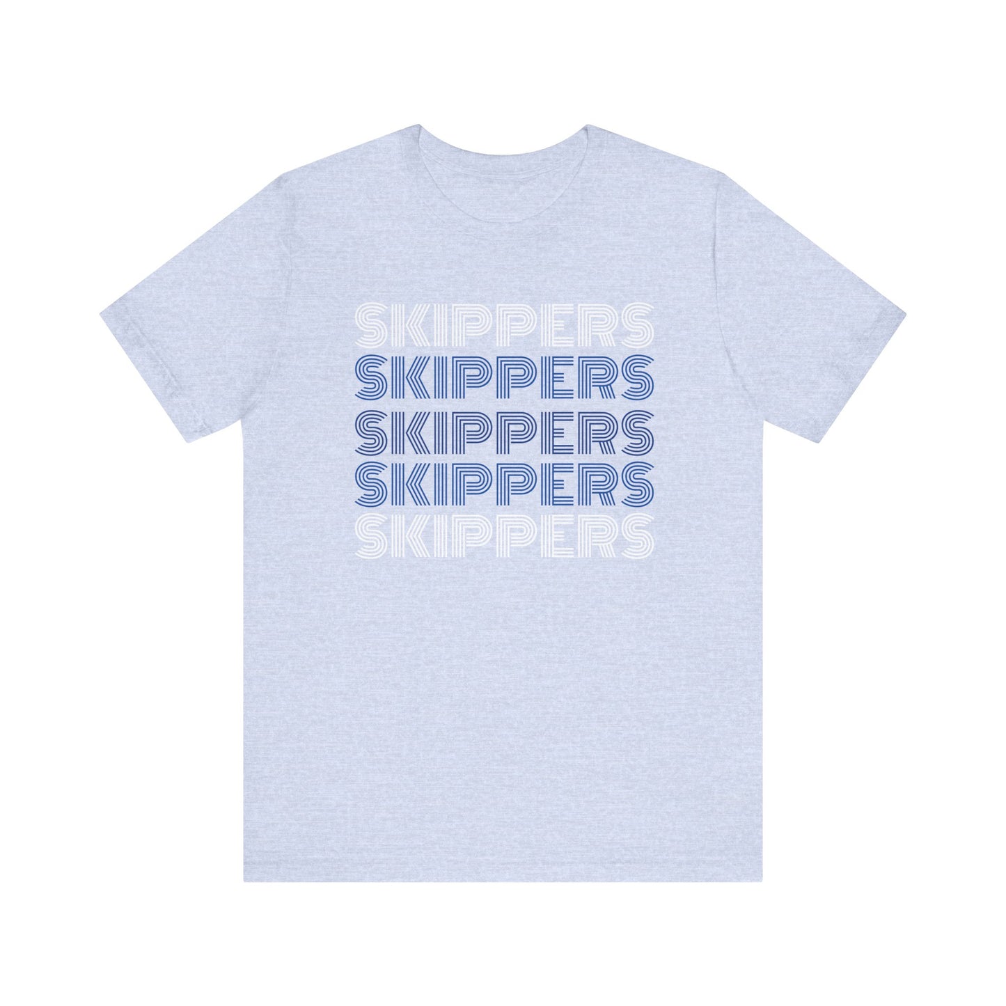 Skippers 5x Line Unisex Jersey Short Sleeve Tee - Multiple Colors