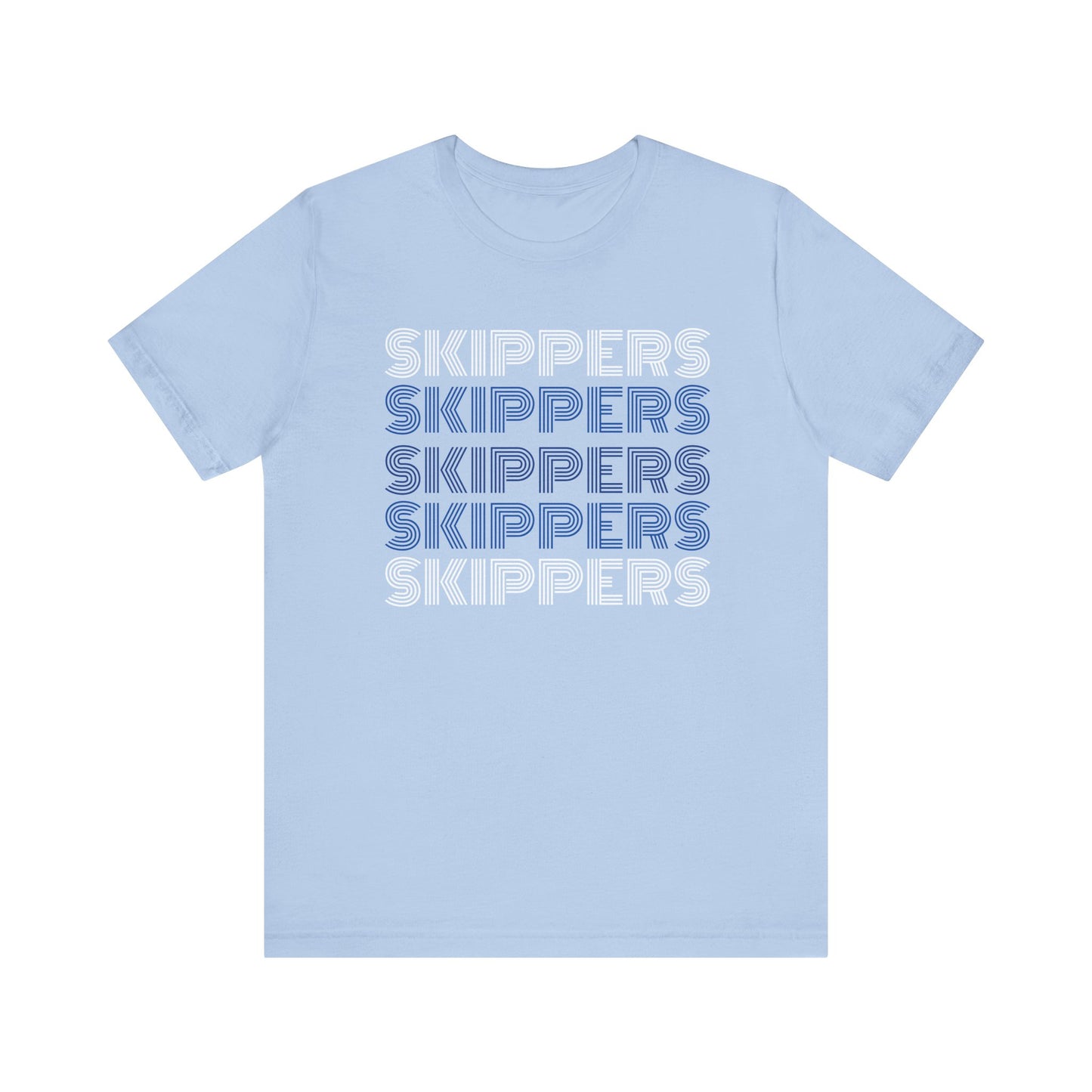 Skippers 5x Line Unisex Jersey Short Sleeve Tee - Multiple Colors