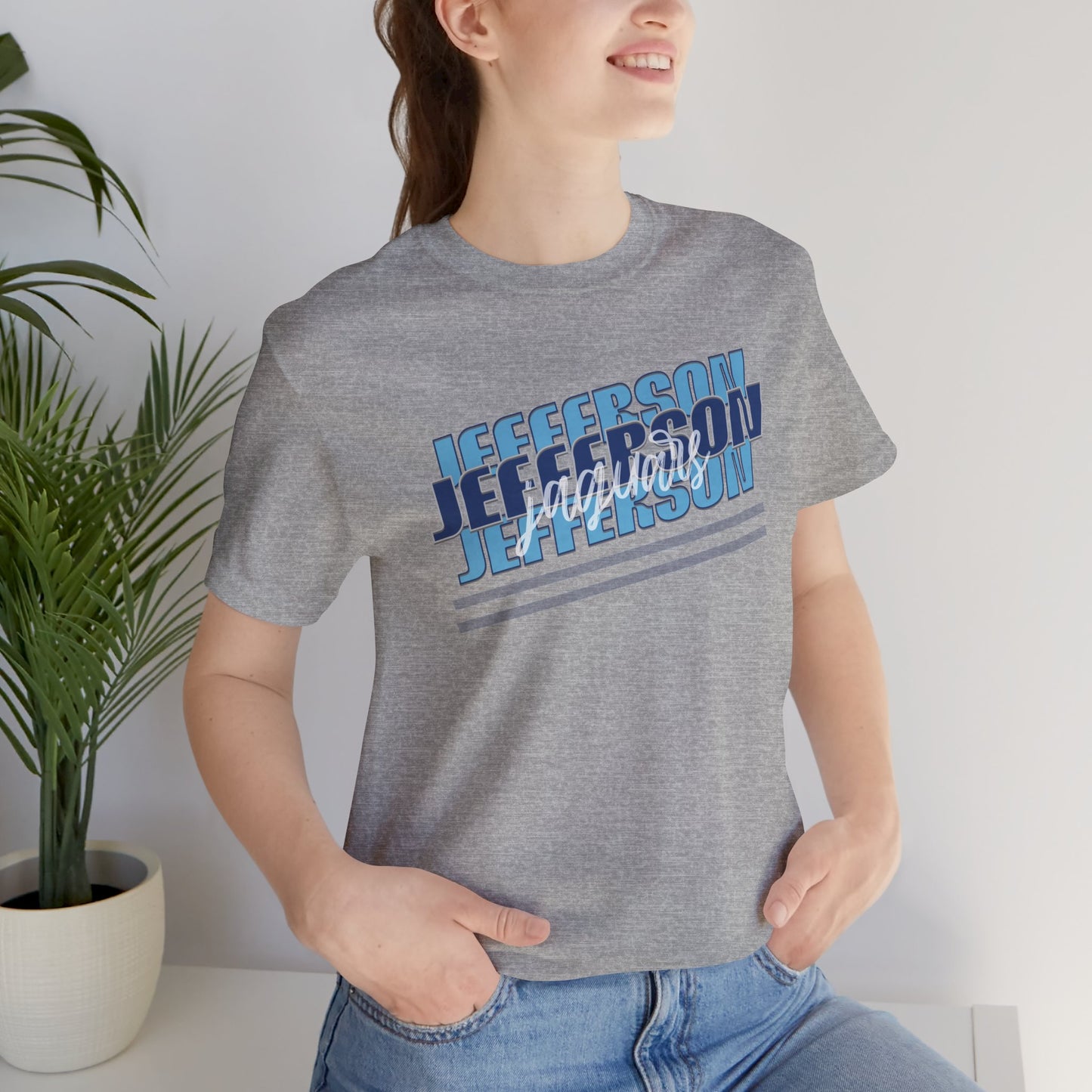 Jefferson Jaguars Unisex Jersey Short Sleeve Tee - Multiple Colors