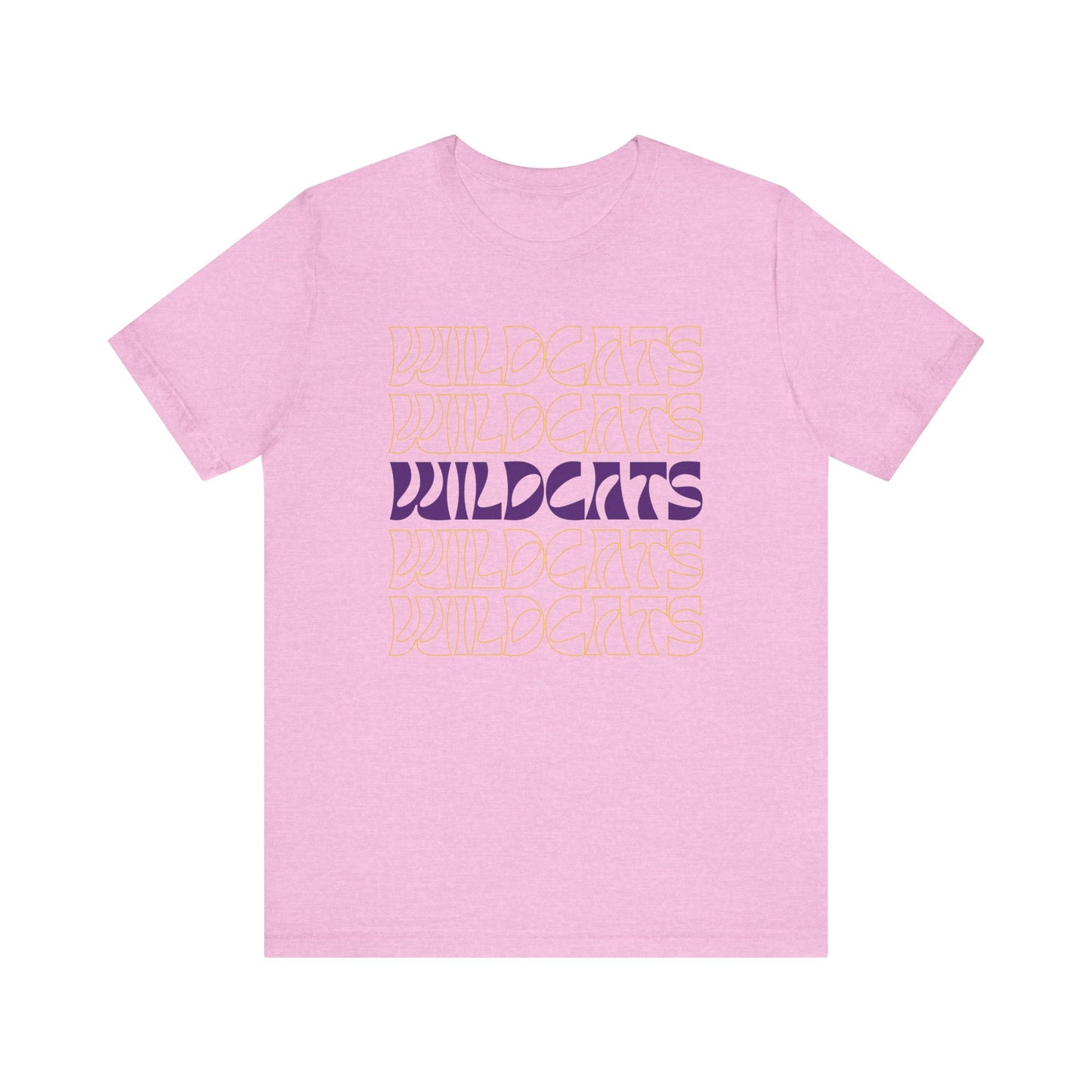 Wildcats 5up Unisex Jersey Short Sleeve Tee - Multiple Colors