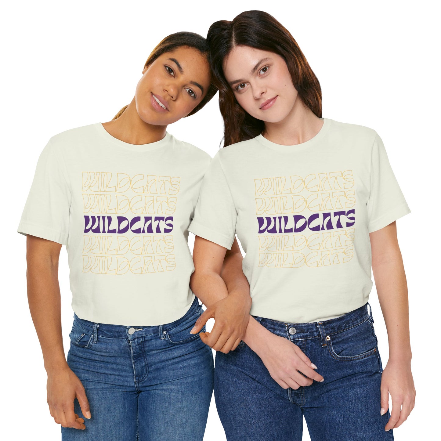 Wildcats 5up Unisex Jersey Short Sleeve Tee - Multiple Colors