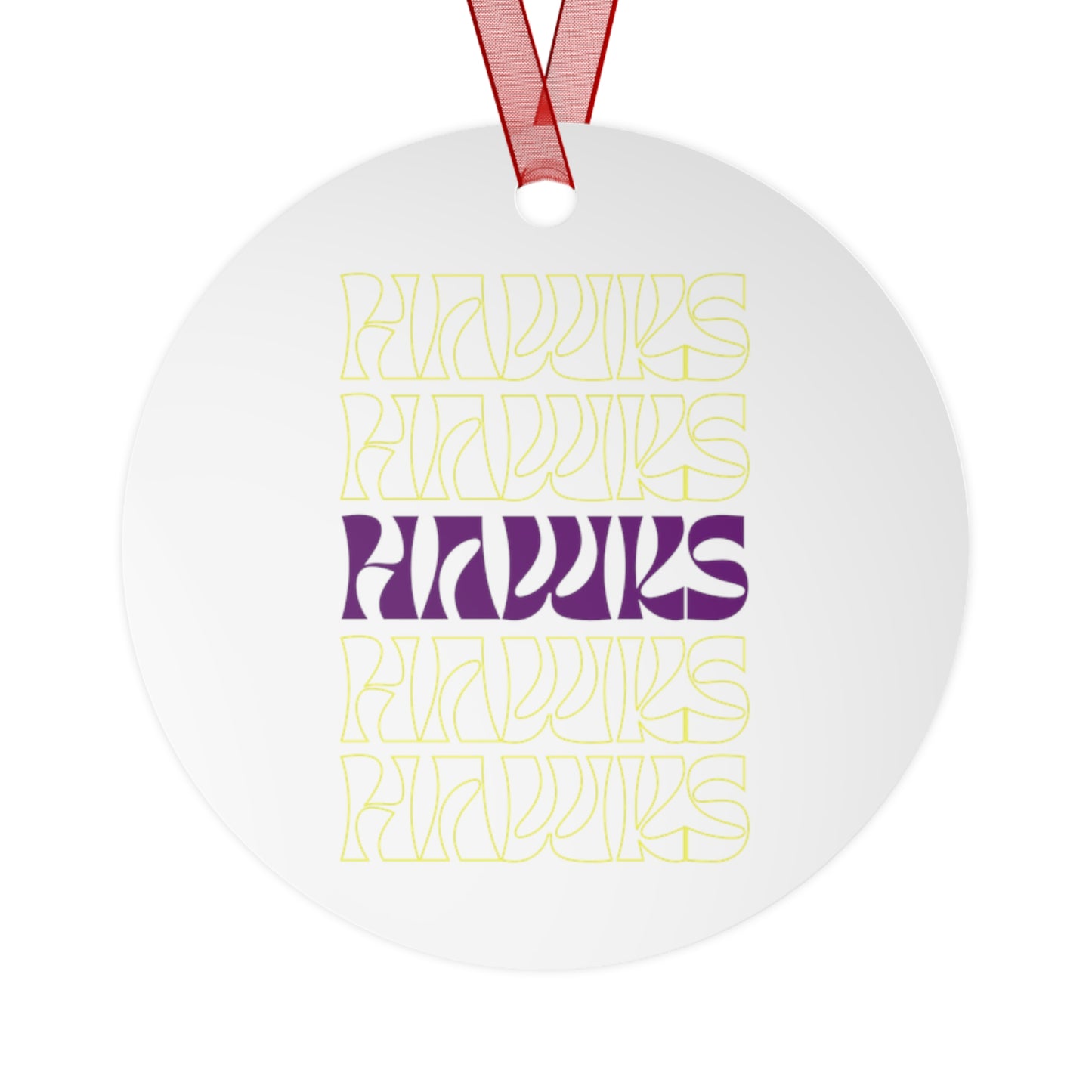 Chaska Hawks 2024 Metal Ornament