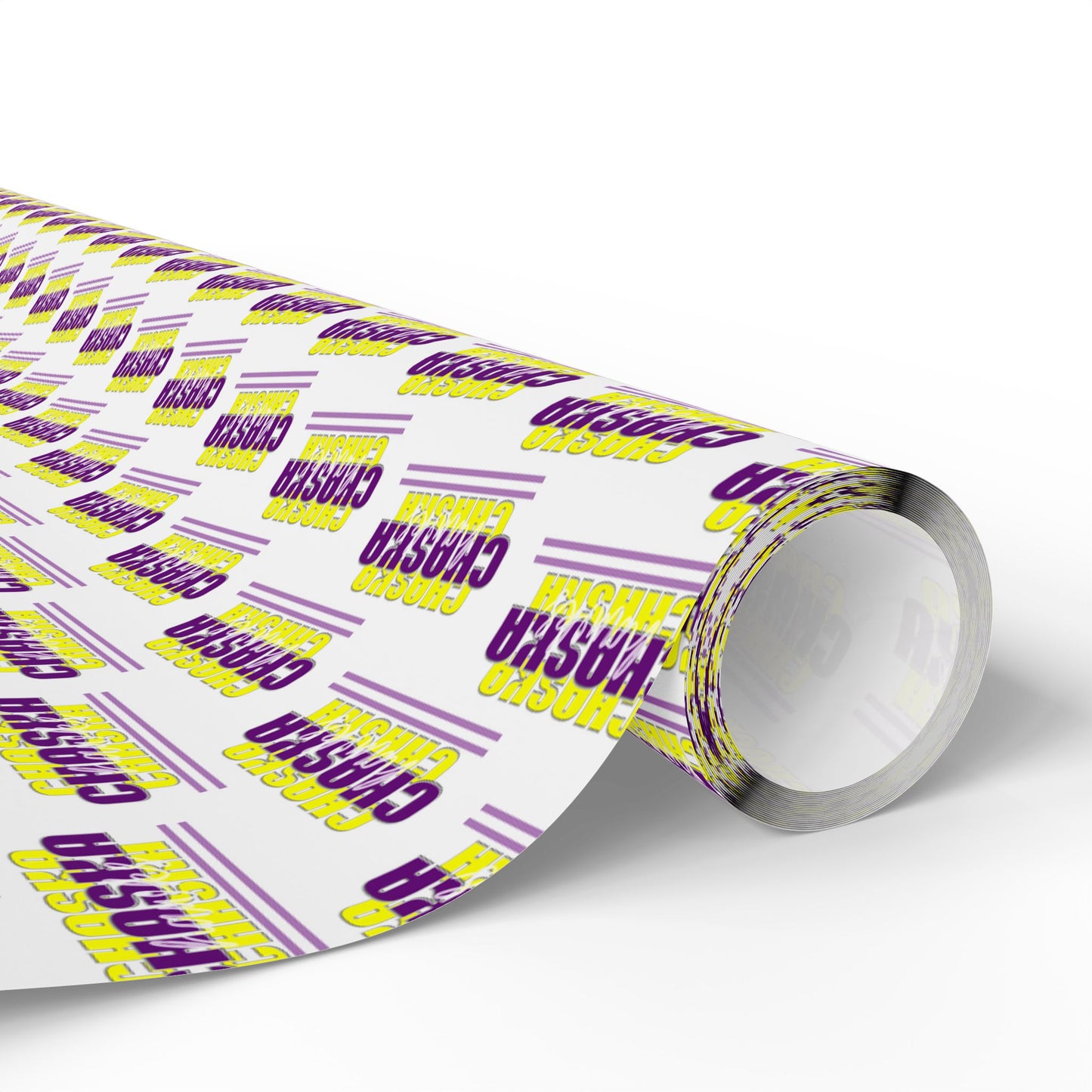 Chaska Hawks Wrapping Paper - White