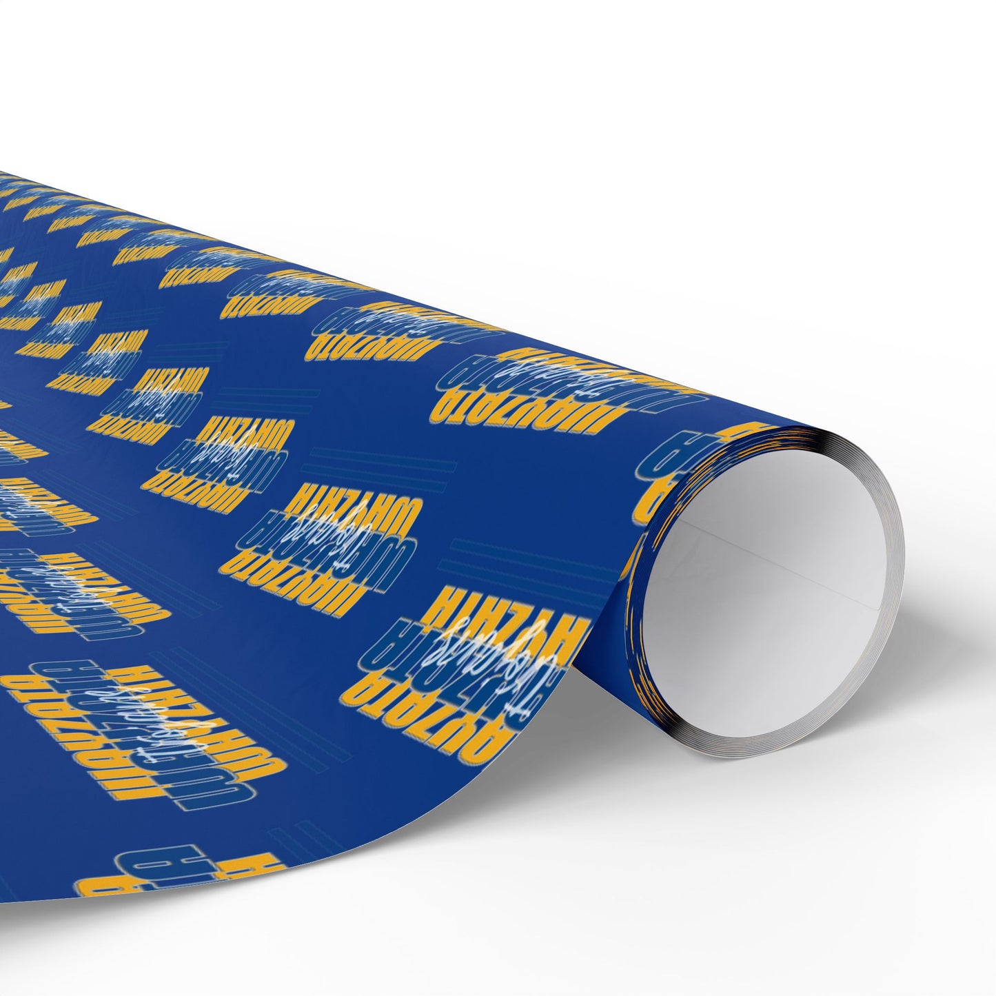 Wayzata Trojans Wrapping Paper - Blue