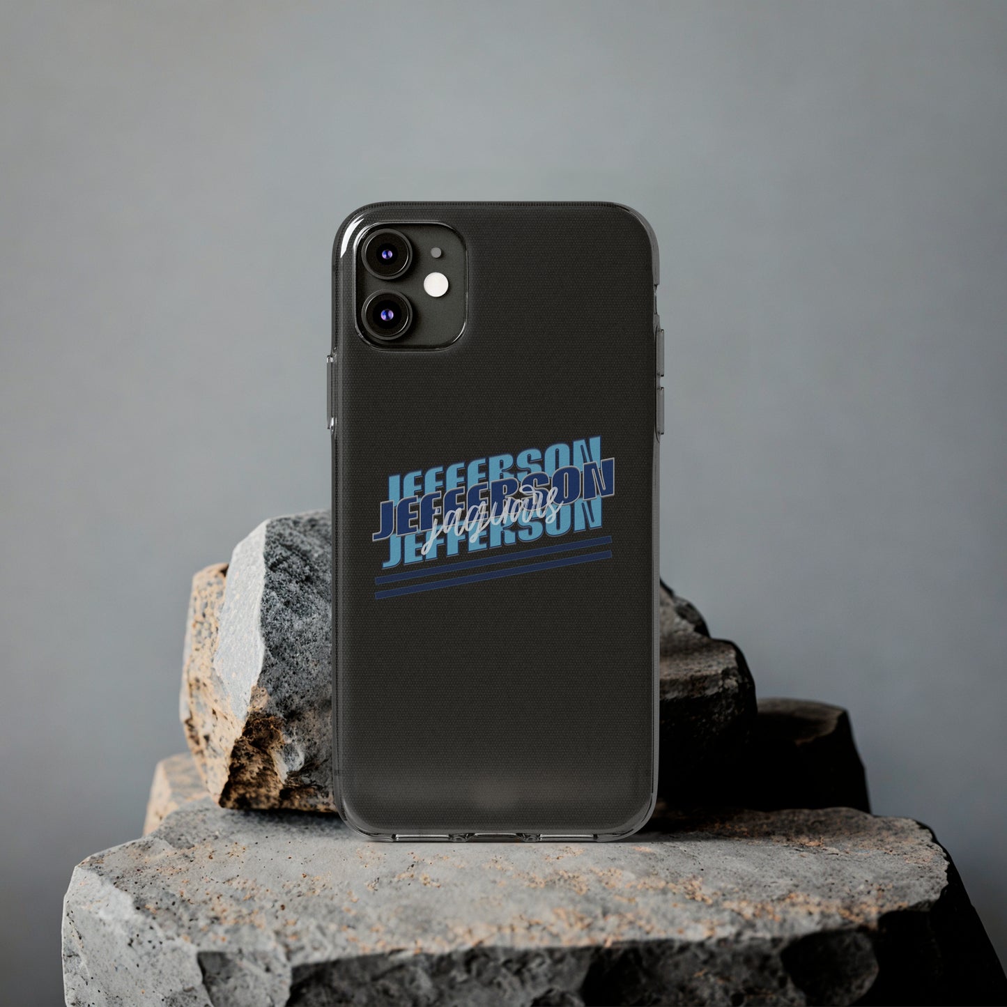 Jefferson Clear Soft Phone Case