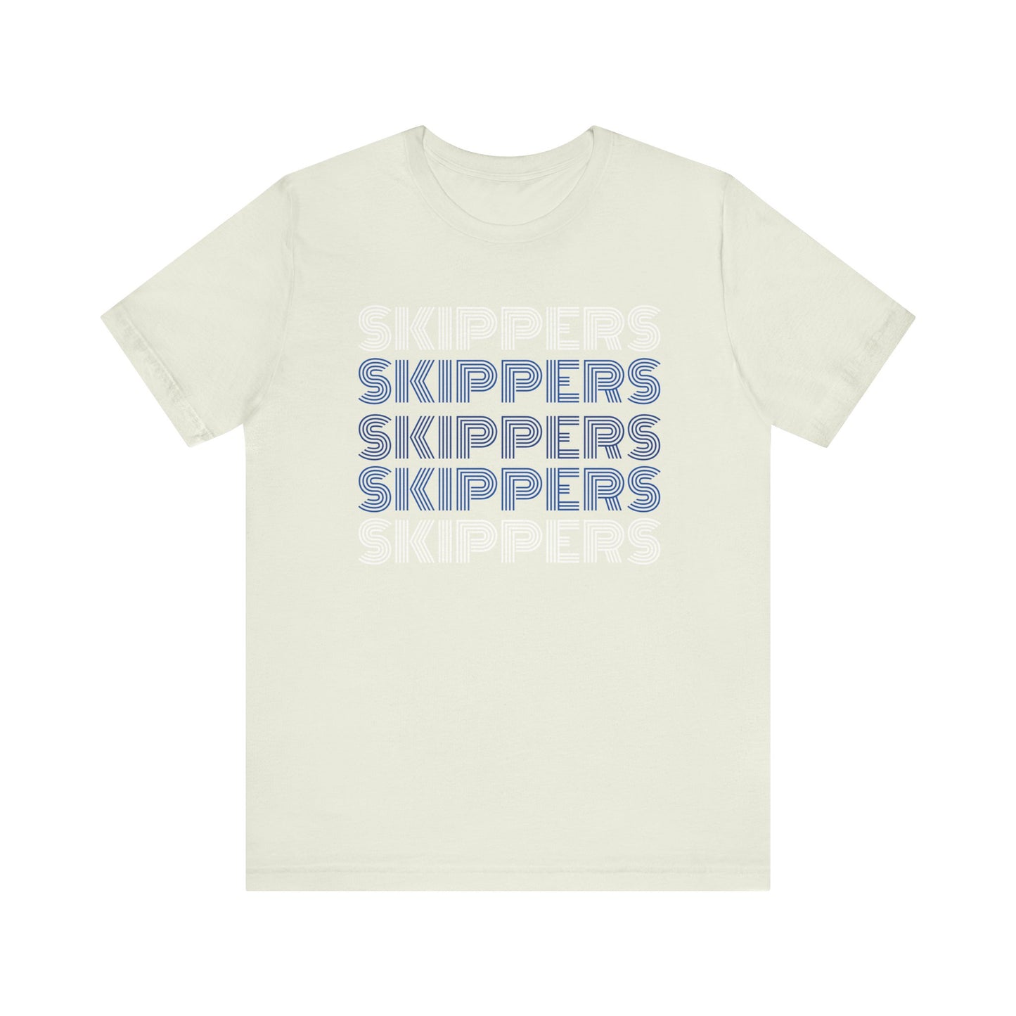 Skippers 5x Line Unisex Jersey Short Sleeve Tee - Multiple Colors