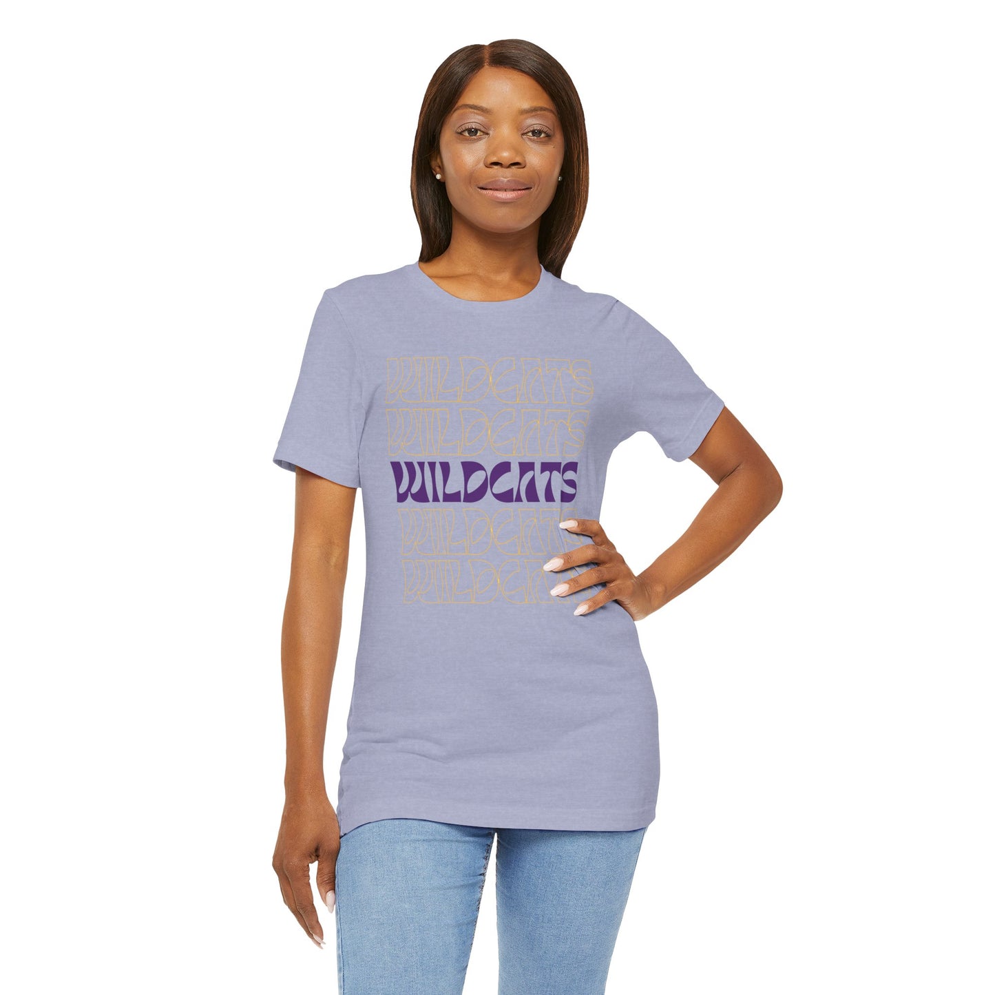 Wildcats 5up Unisex Jersey Short Sleeve Tee - Multiple Colors