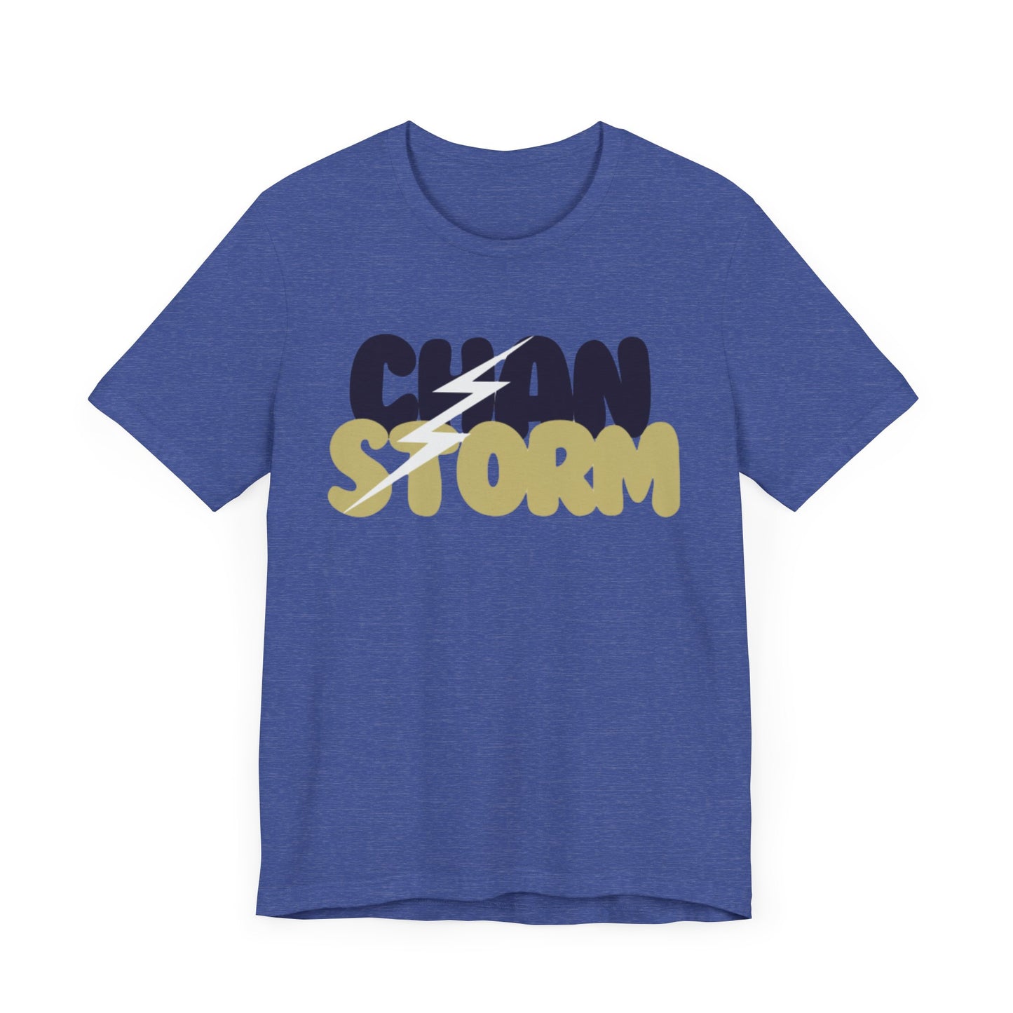 Chan Storm Bubble Letters Unisex Jersey Short Sleeve Tee - Multiple Colors