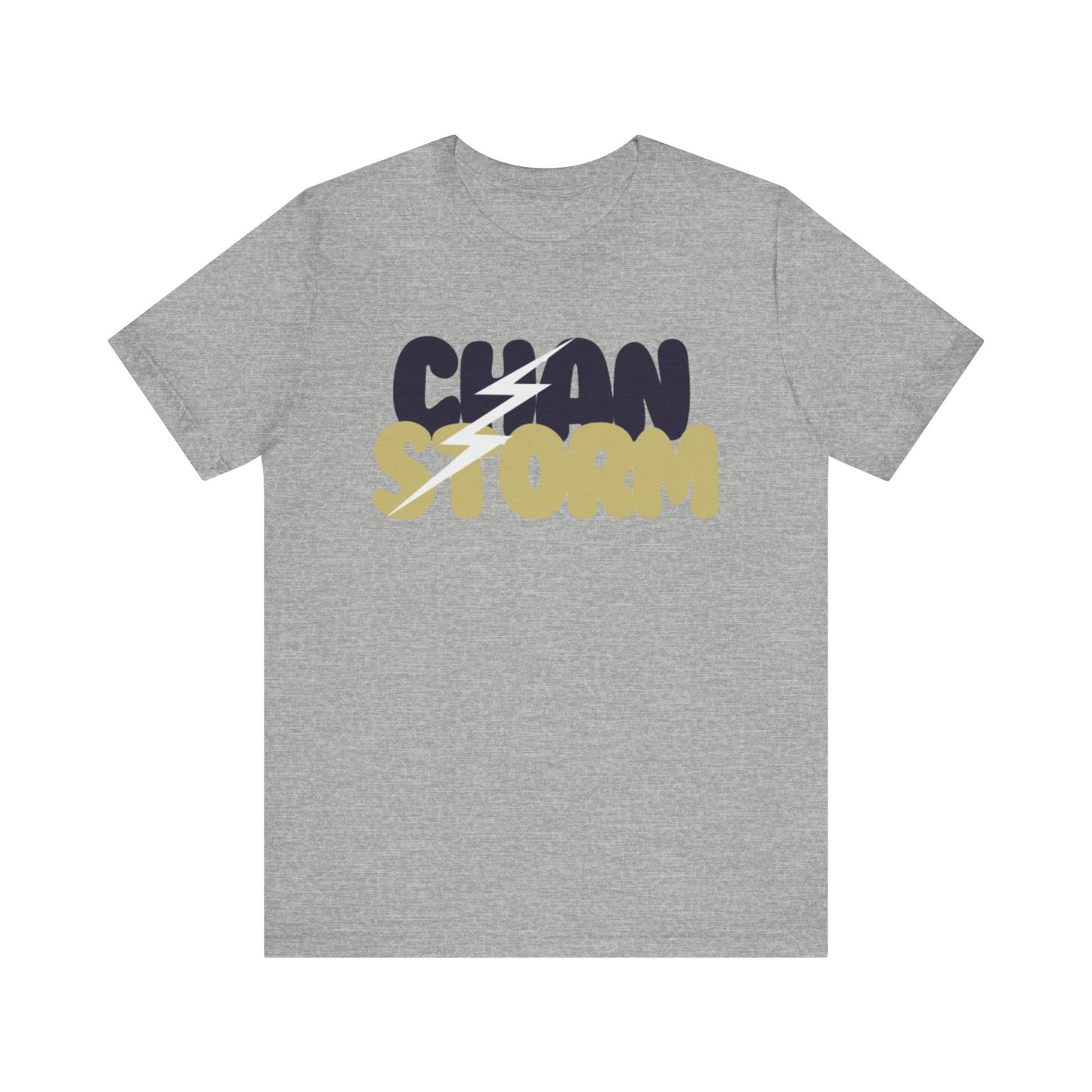 Chan Storm Bubble Letters Unisex Jersey Short Sleeve Tee - Multiple Colors