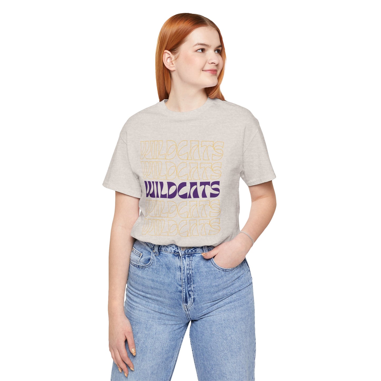 Wildcats 5up Unisex Jersey Short Sleeve Tee - Multiple Colors