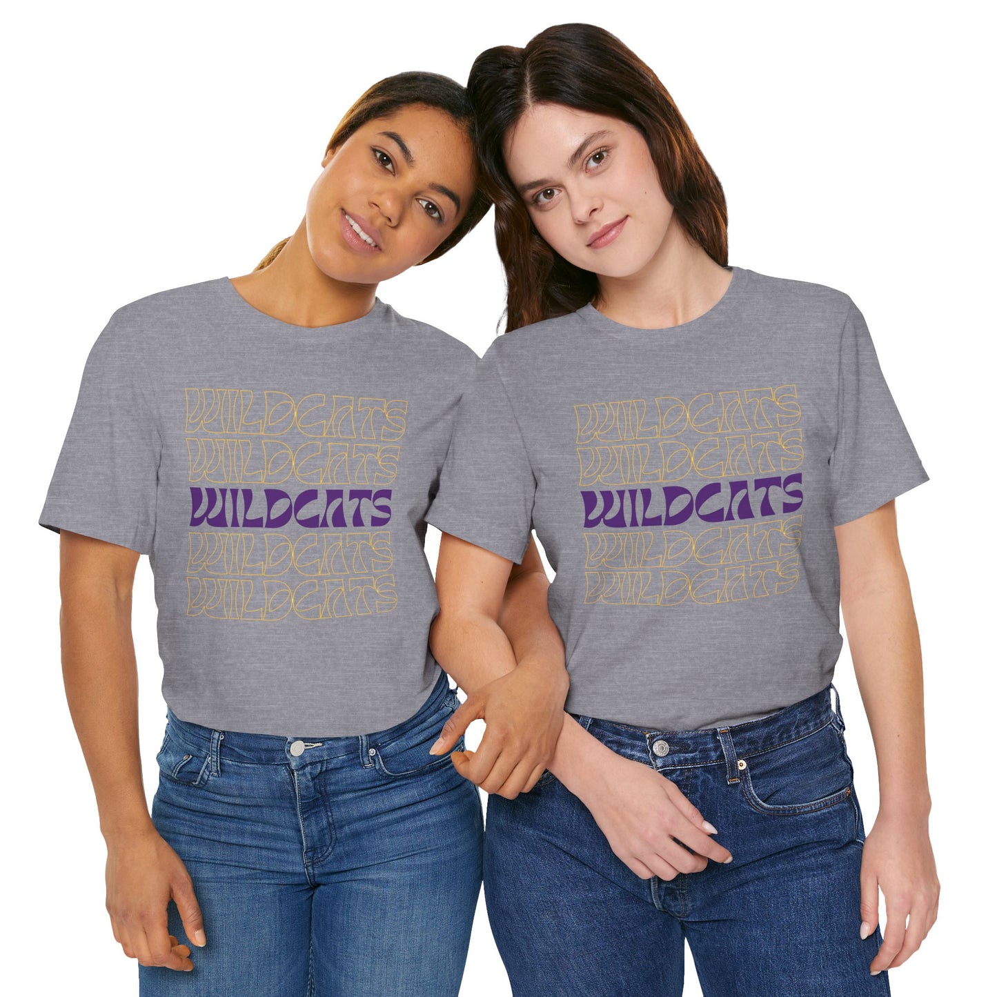 Wildcats 5up Unisex Jersey Short Sleeve Tee - Multiple Colors