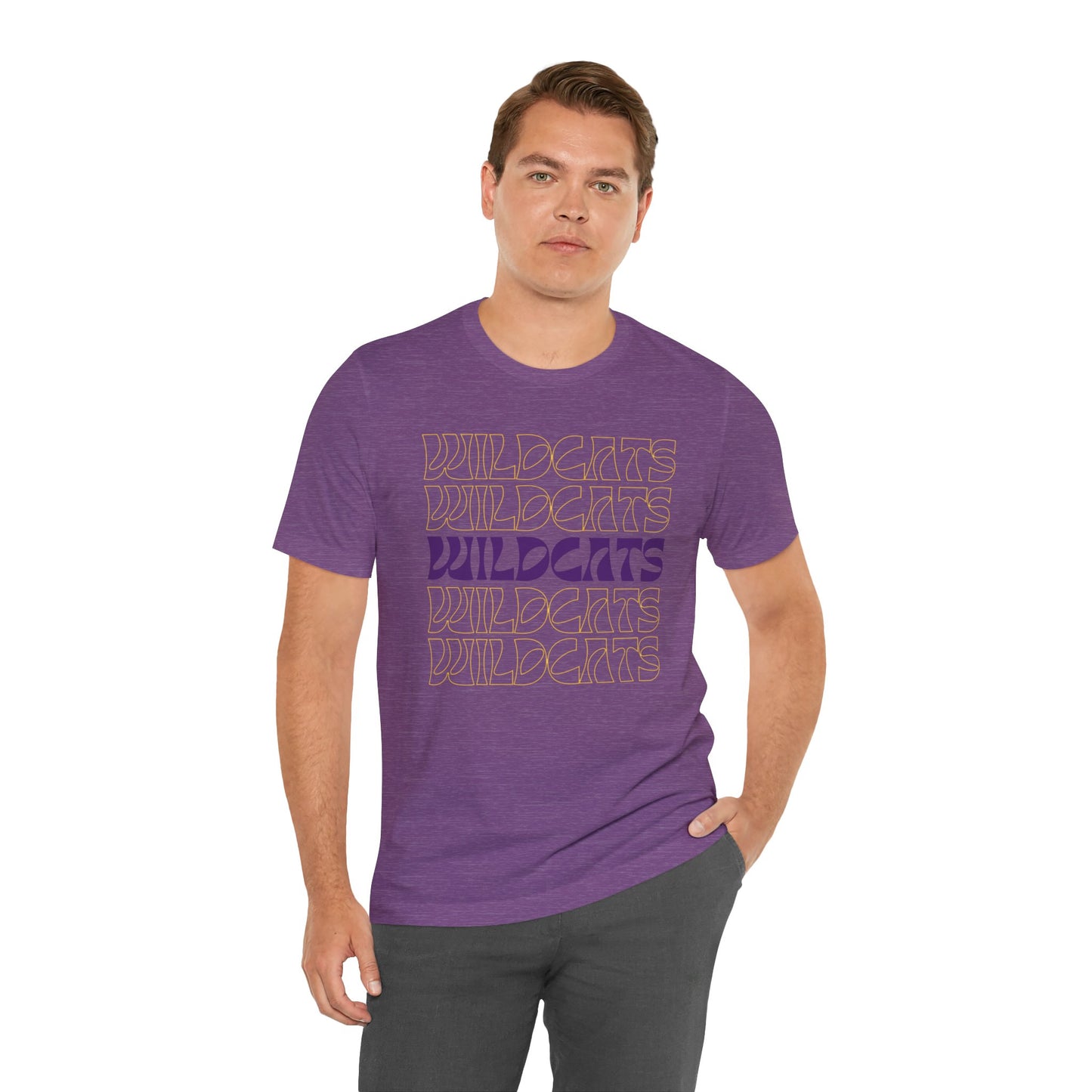 Wildcats 5up Unisex Jersey Short Sleeve Tee - Multiple Colors