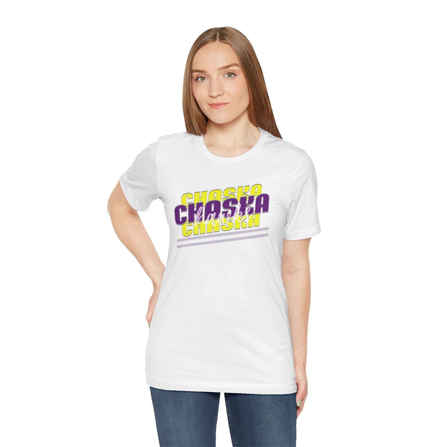 Chaska Hawks Unisex Jersey Short Sleeve Tee - Multiple Colors