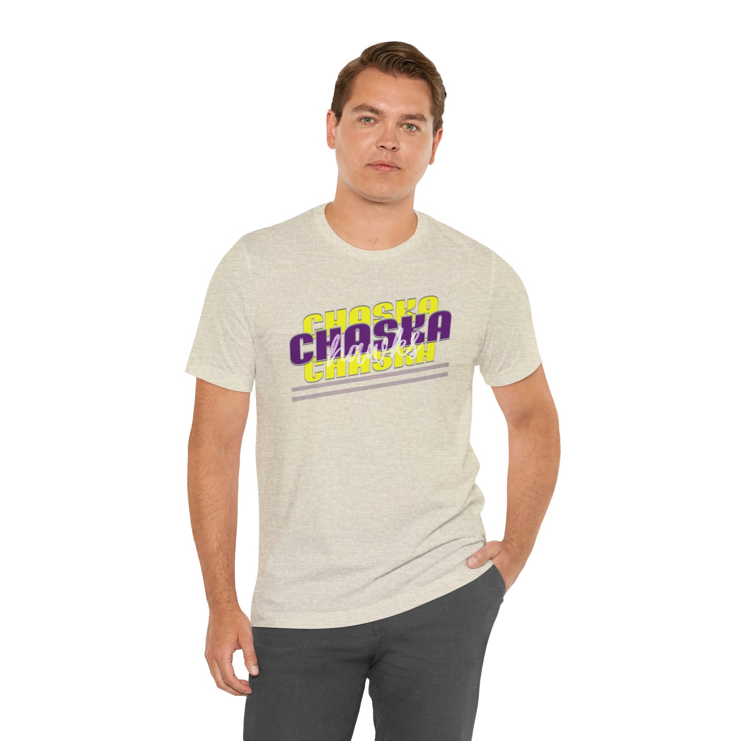 Chaska Hawks Unisex Jersey Short Sleeve Tee - Multiple Colors