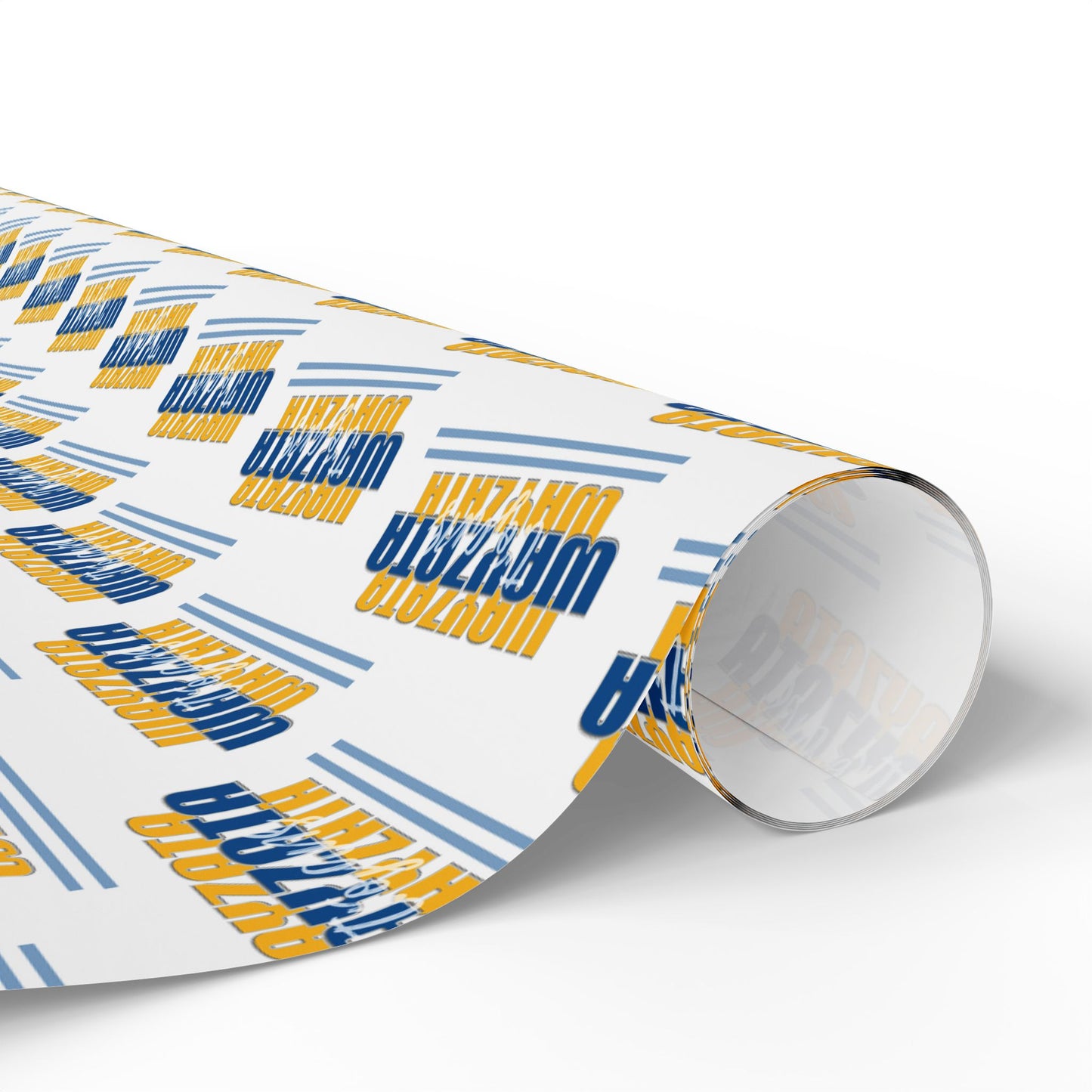 Wayzata Trojans Wrapping Paper - White