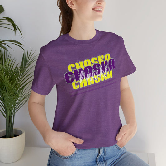 Chaska Hawks Unisex Jersey Short Sleeve Tee - Multiple Colors